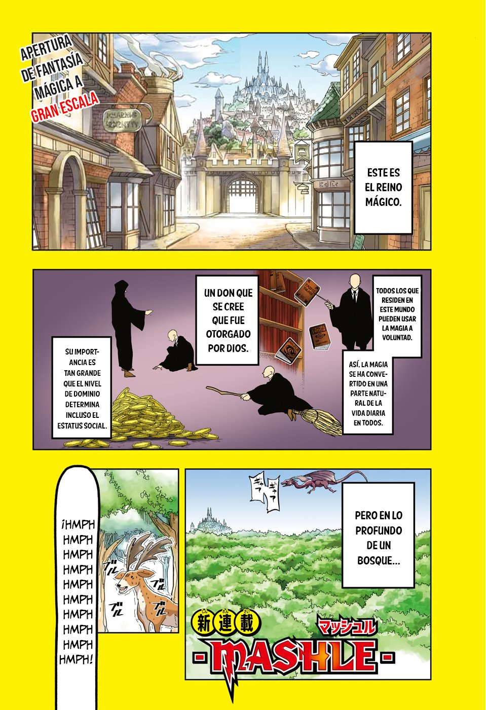 Read Mashle Magic and Muscles ES Manga Online