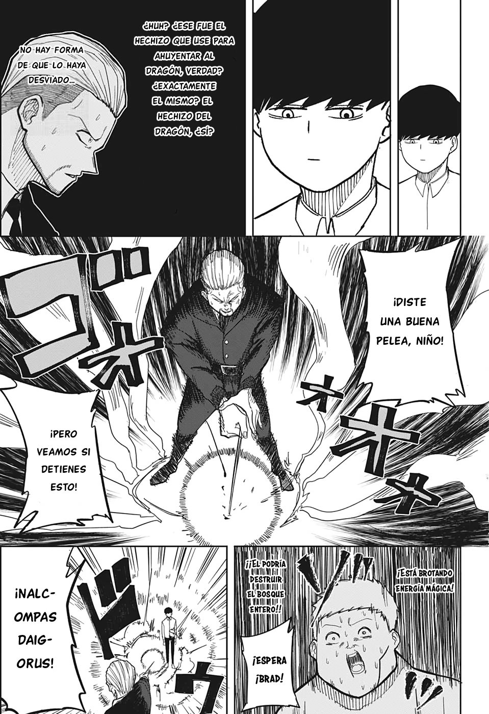 Read Mashle Magic and Muscles ES Manga Online