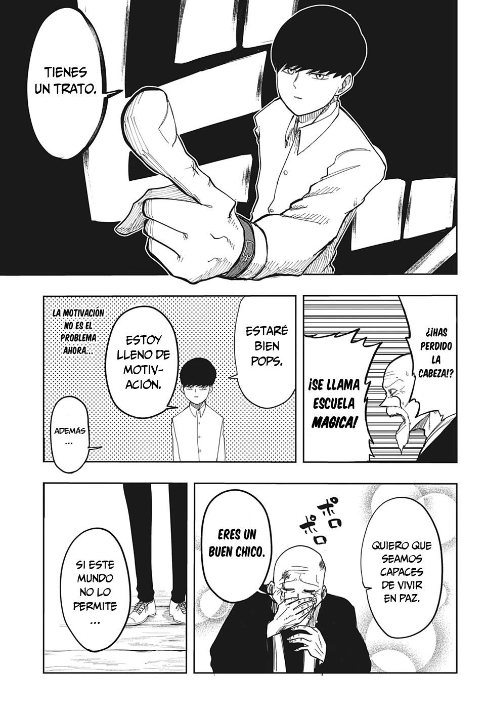 Read Mashle Magic and Muscles ES Manga Online