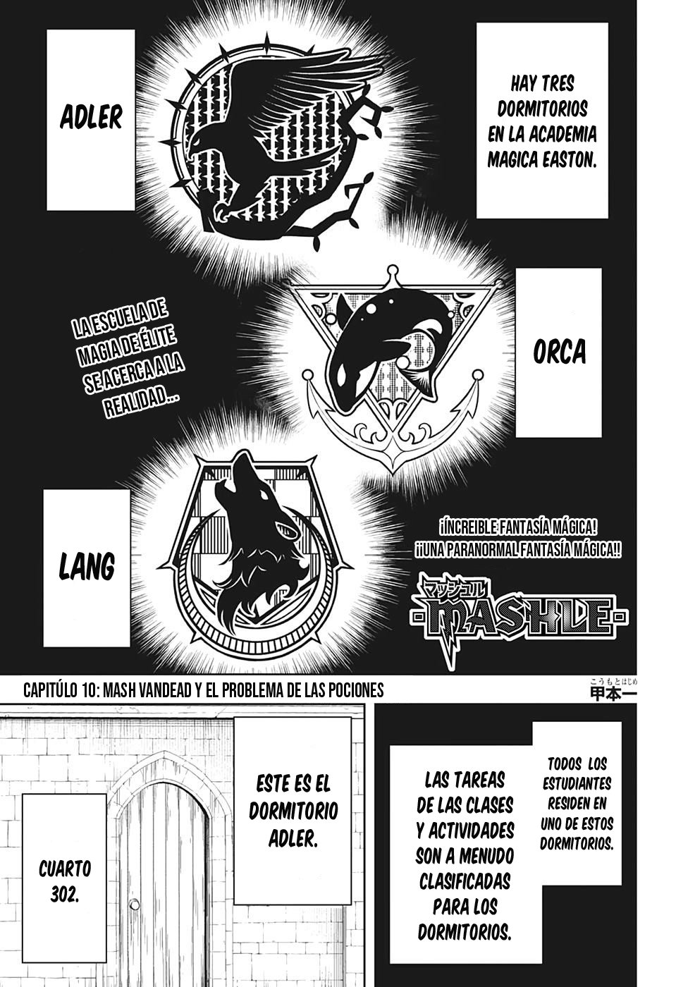 Read Mashle Magic and Muscles ES Manga Online