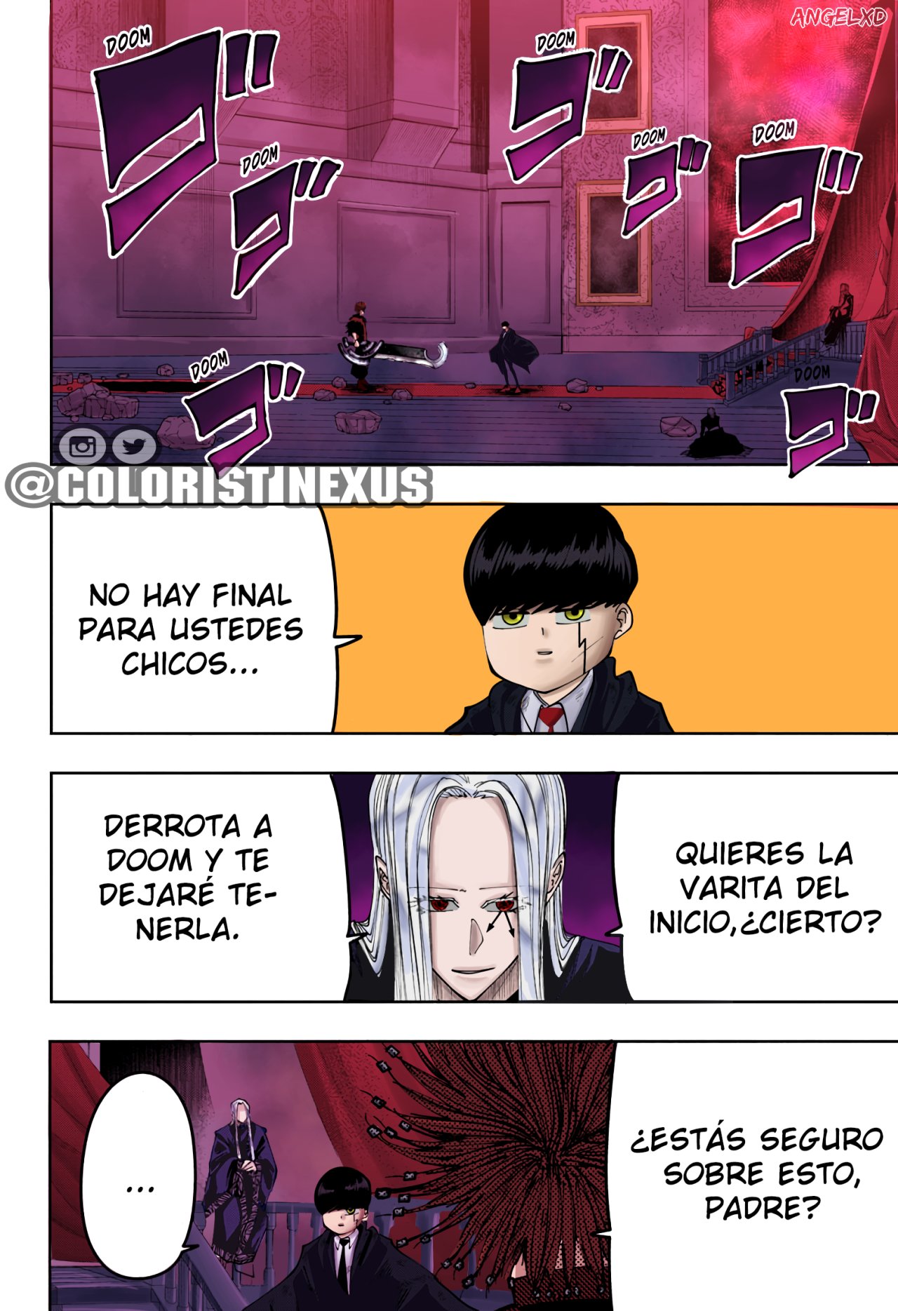 Read Mashle Magic and Muscles ES Manga Online