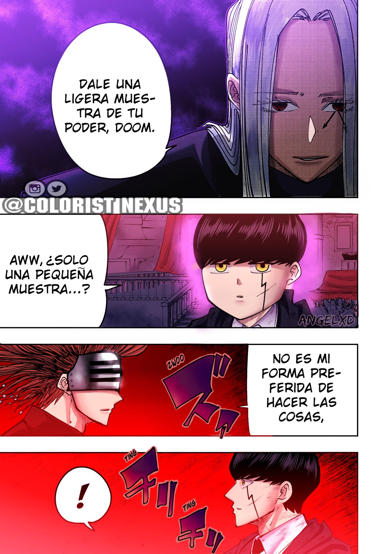 Read Mashle Magic and Muscles ES Manga Online