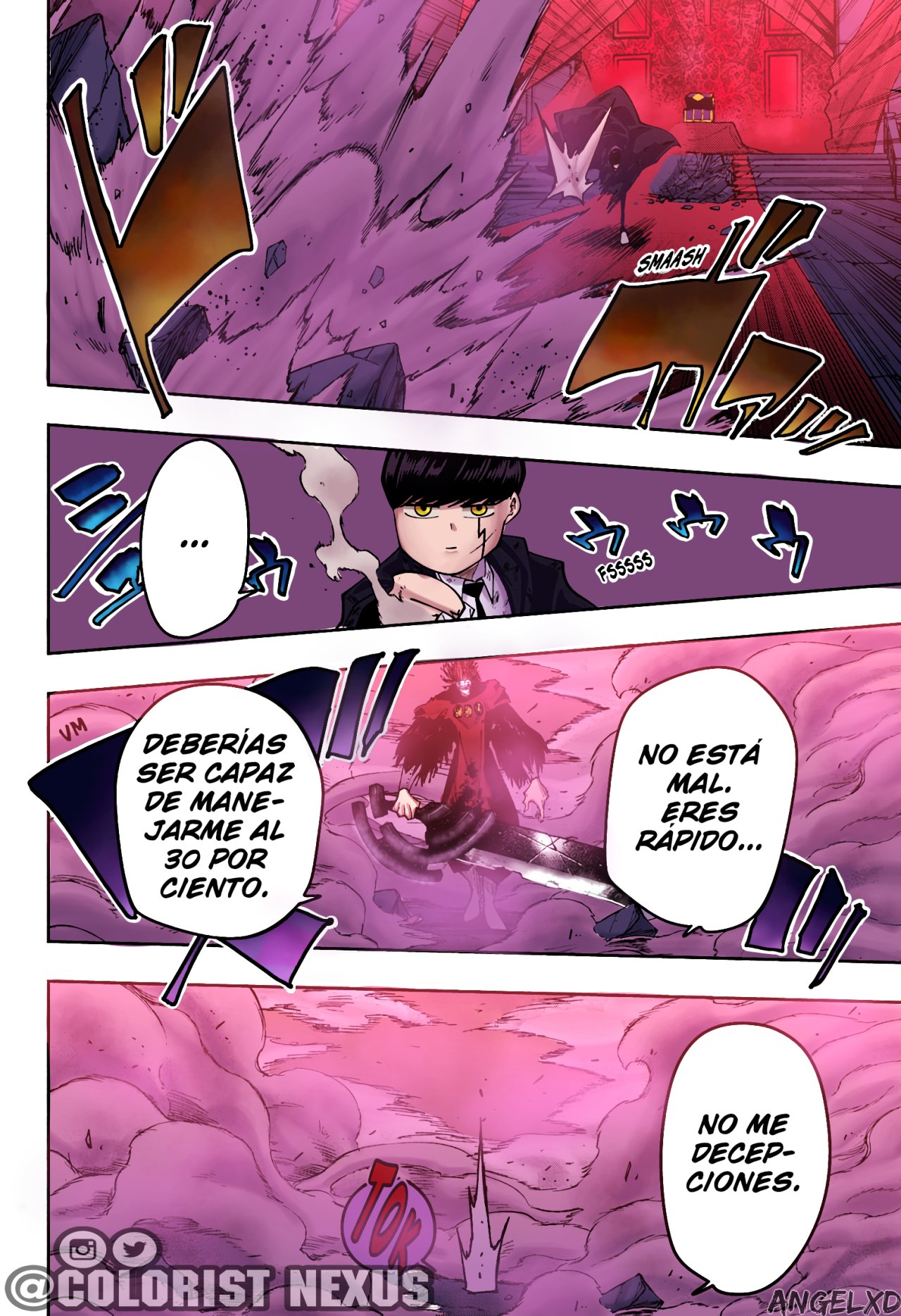 Read Mashle Magic and Muscles ES Manga Online