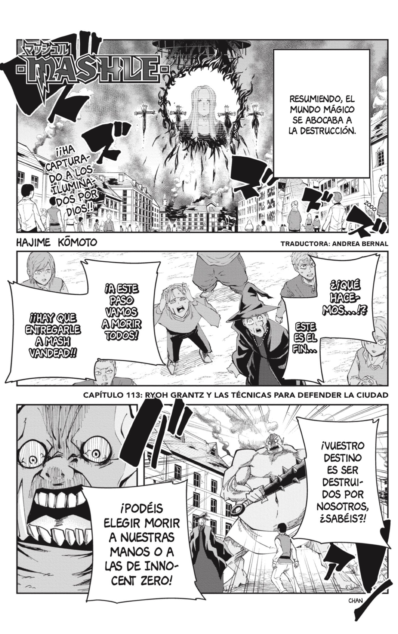 Read Mashle Magic and Muscles ES Manga Online