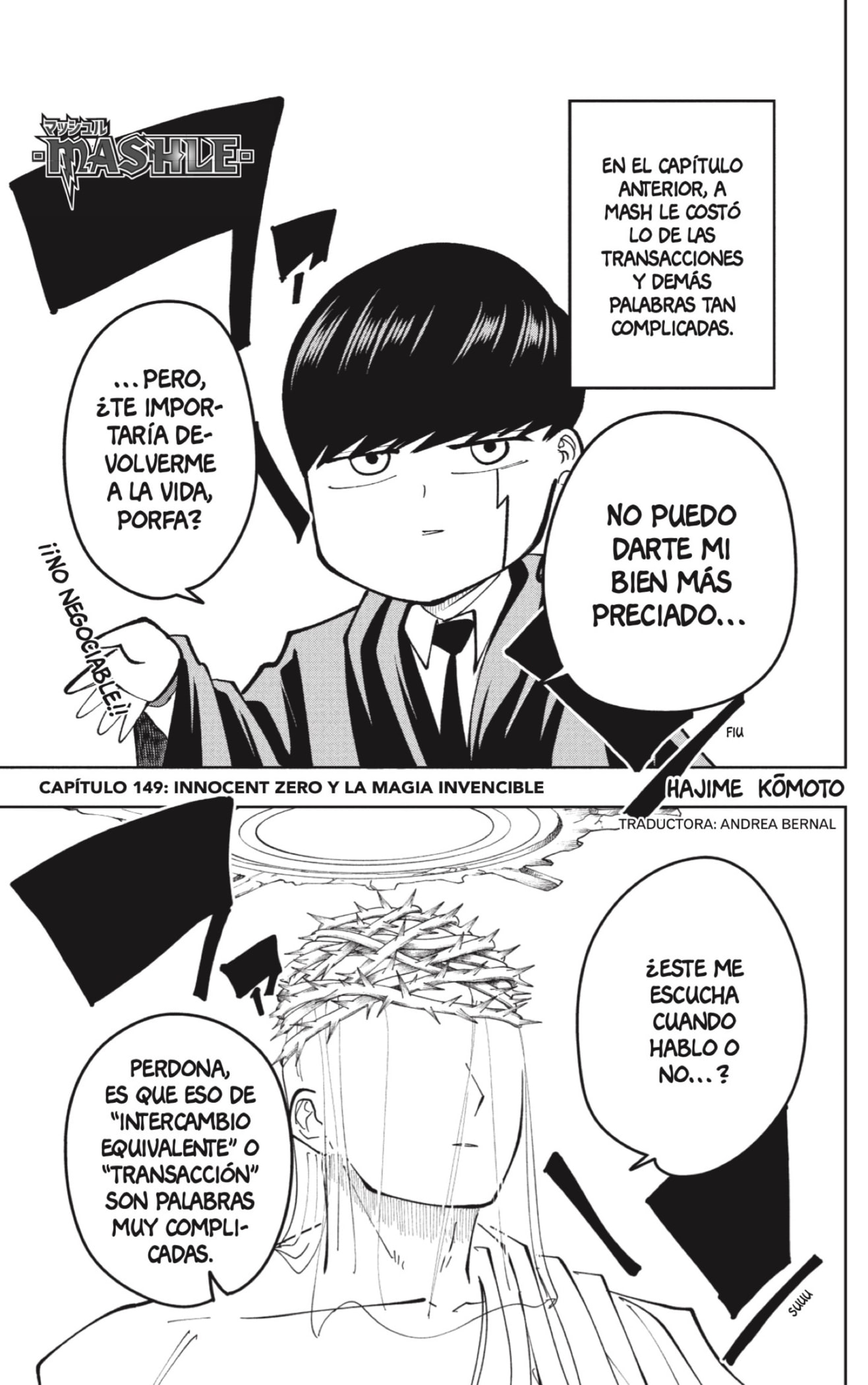 Read Mashle Magic and Muscles ES Manga Online