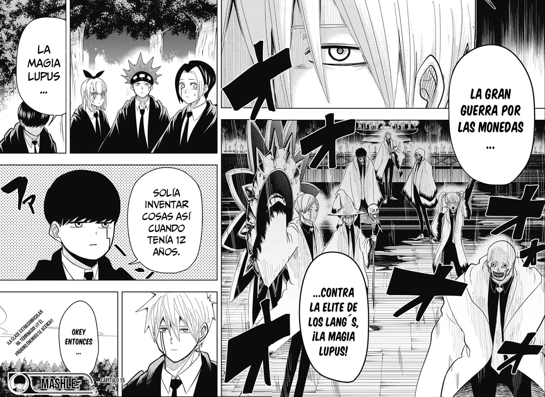 Read Mashle Magic and Muscles ES Manga Online