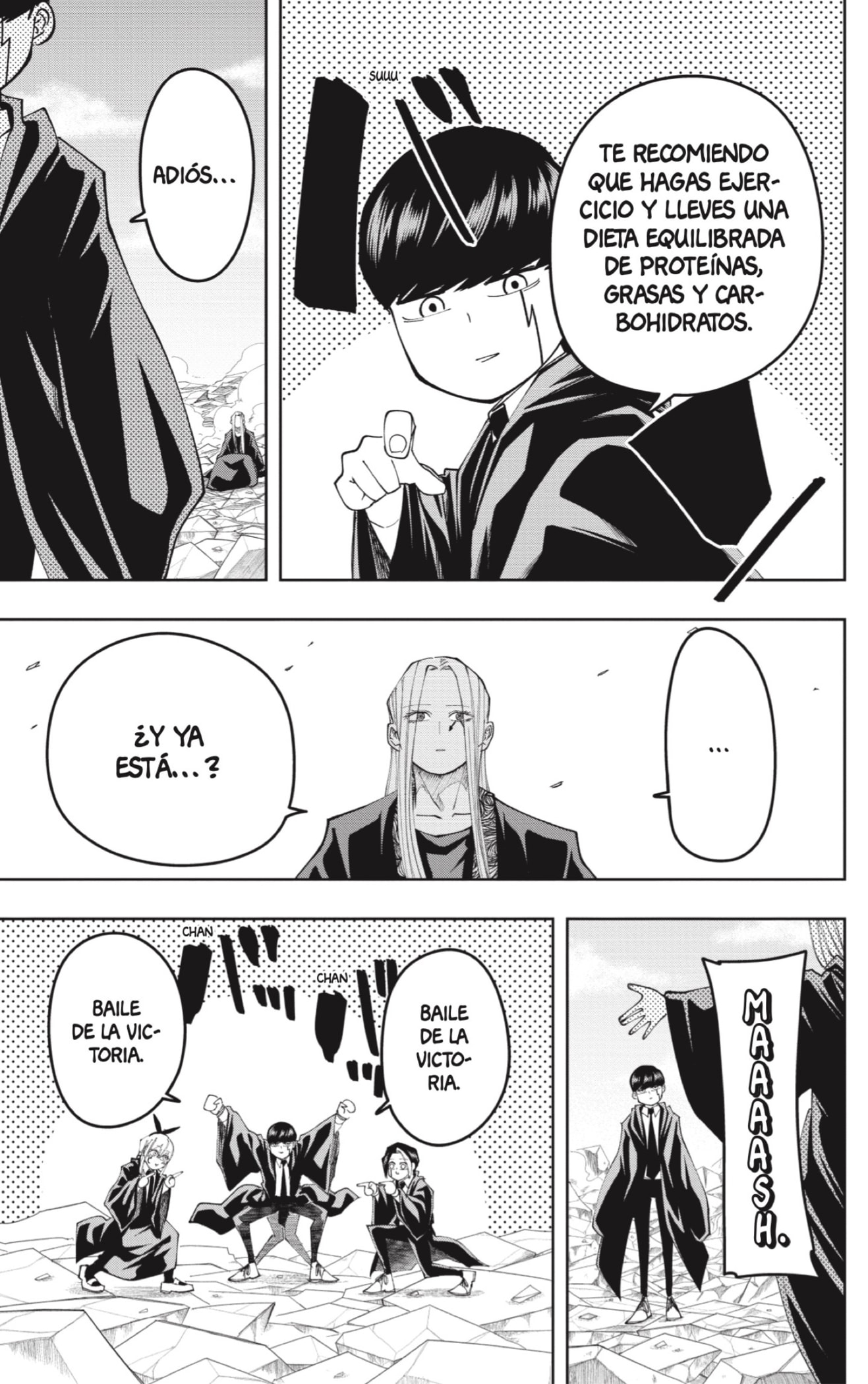 Read Mashle Magic and Muscles ES Manga Online