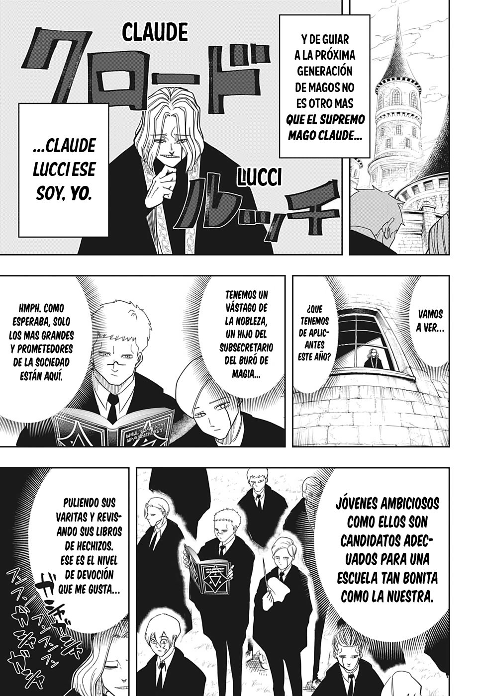 Read Mashle Magic and Muscles ES Manga Online