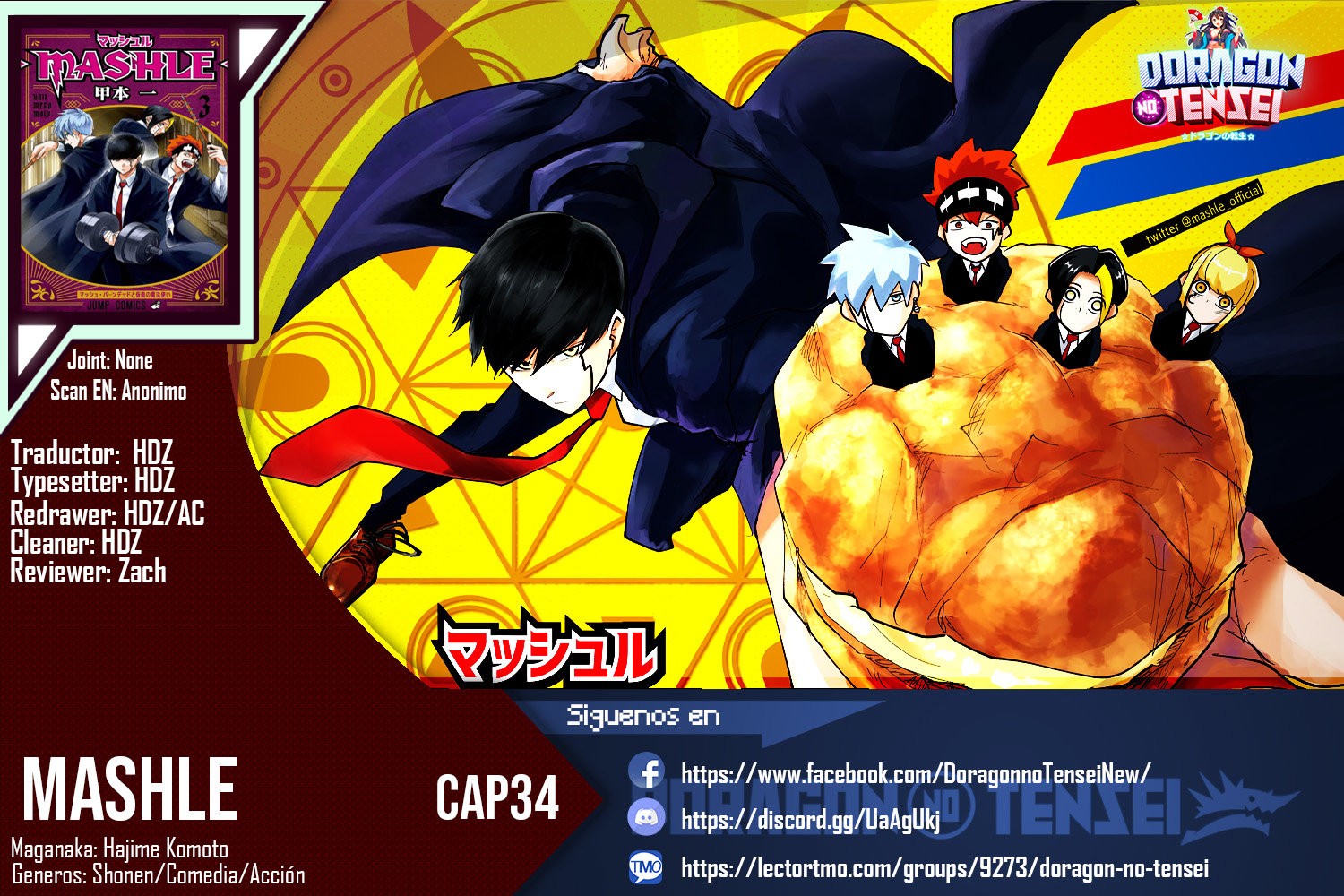 Read Mashle Magic and Muscles ES Manga Online