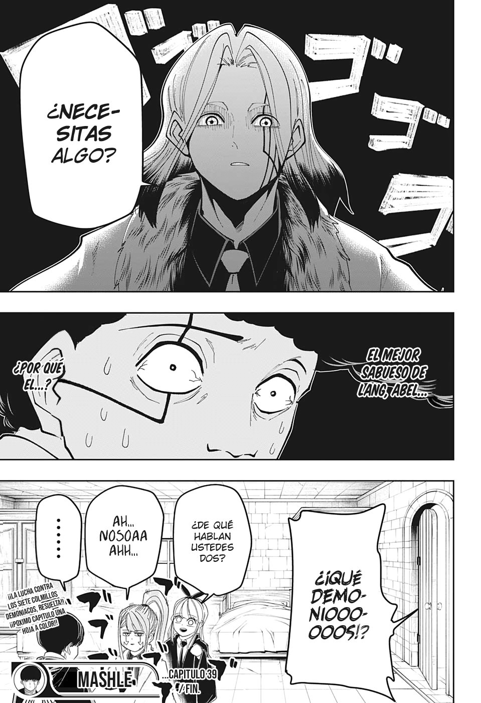 Read Mashle Magic and Muscles ES Manga Online