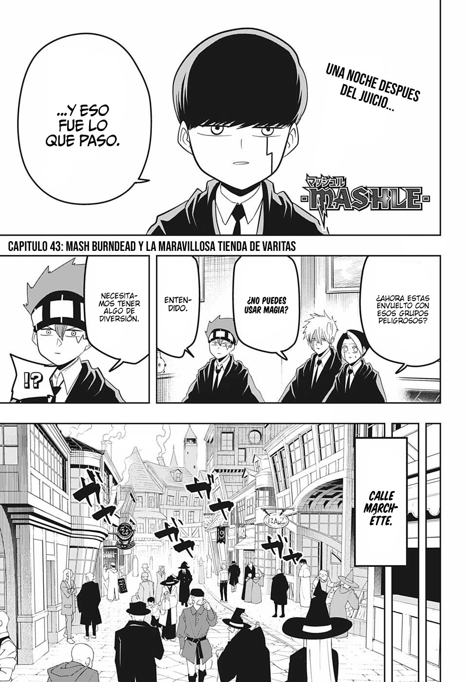 Read Mashle Magic and Muscles ES Manga Online