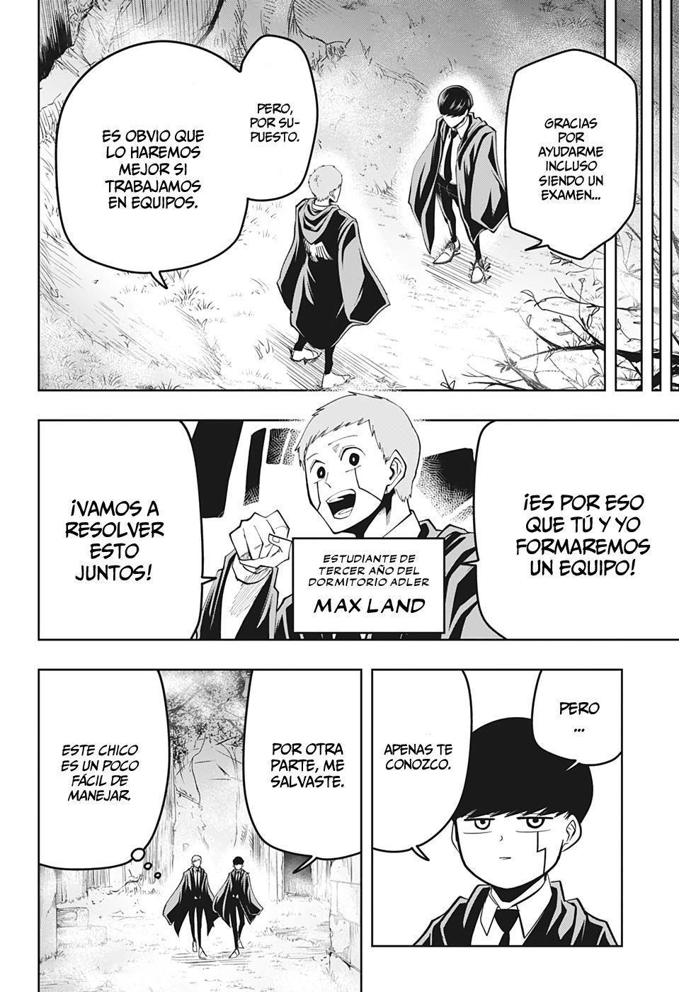 Read Mashle Magic and Muscles ES Manga Online