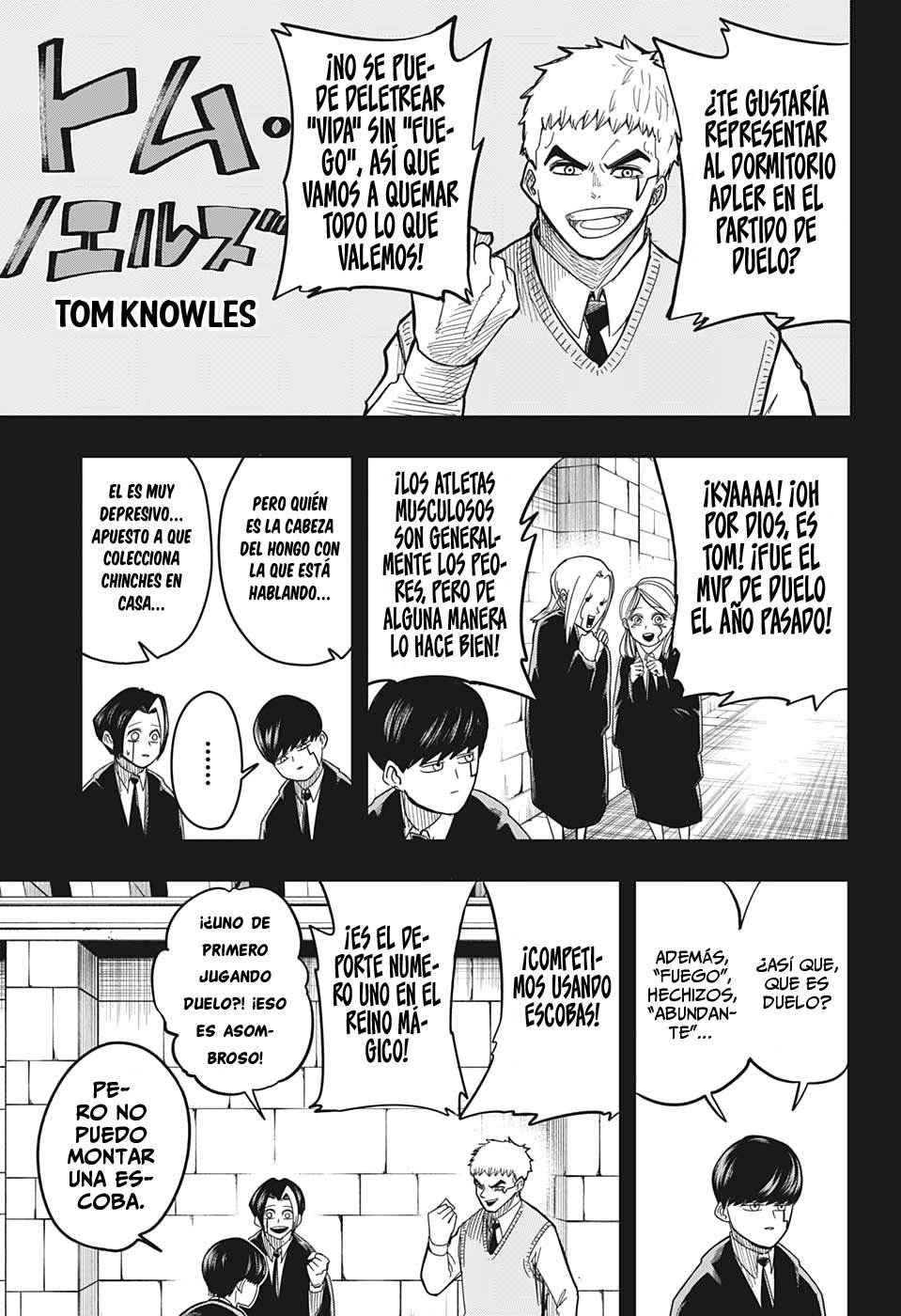 Read Mashle Magic and Muscles ES Manga Online