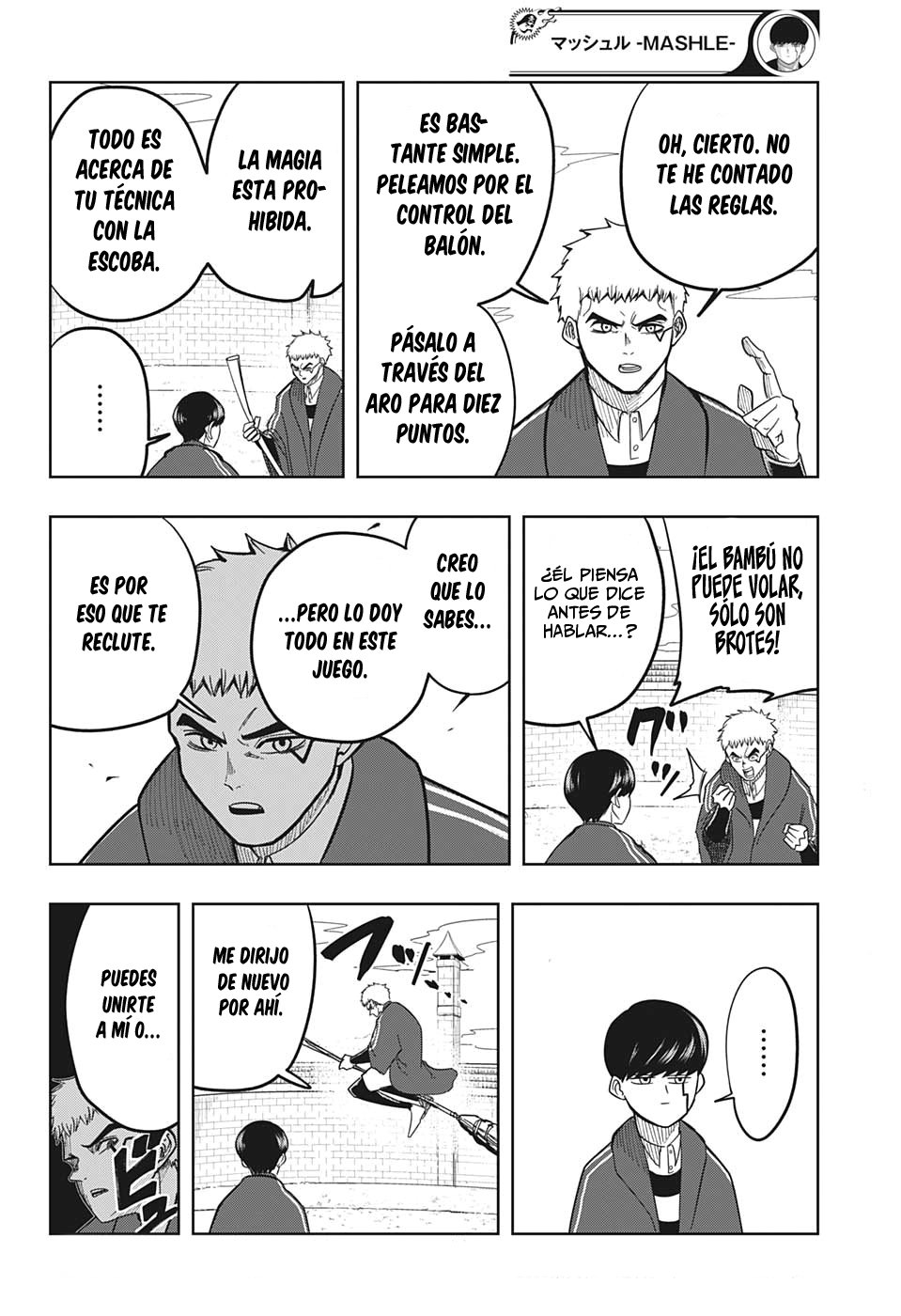 Read Mashle Magic and Muscles ES Manga Online