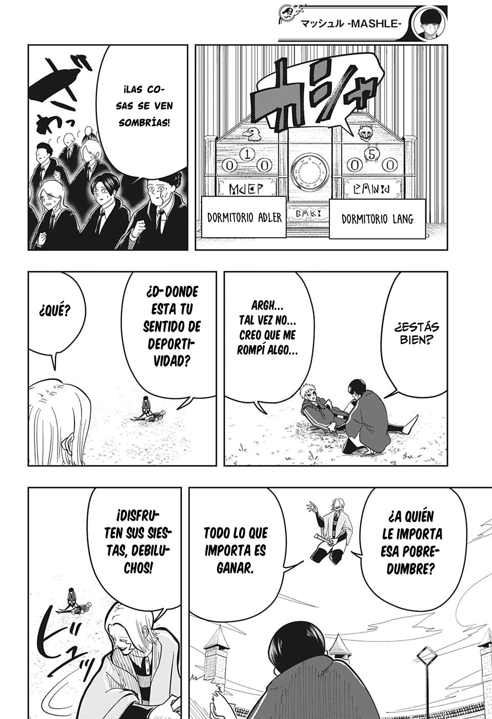 Read Mashle Magic and Muscles ES Manga Online