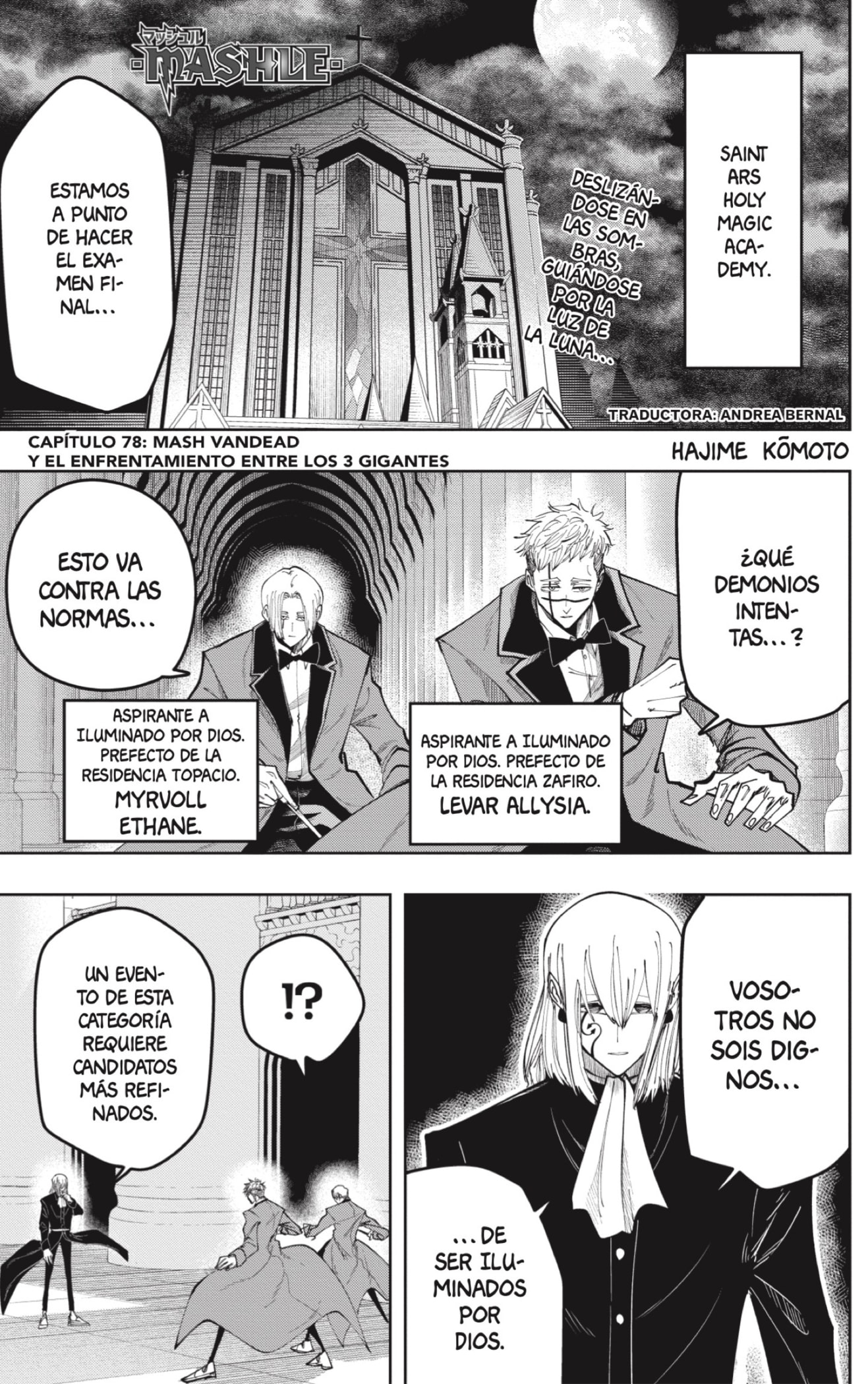 Read Mashle Magic and Muscles ES Manga Online