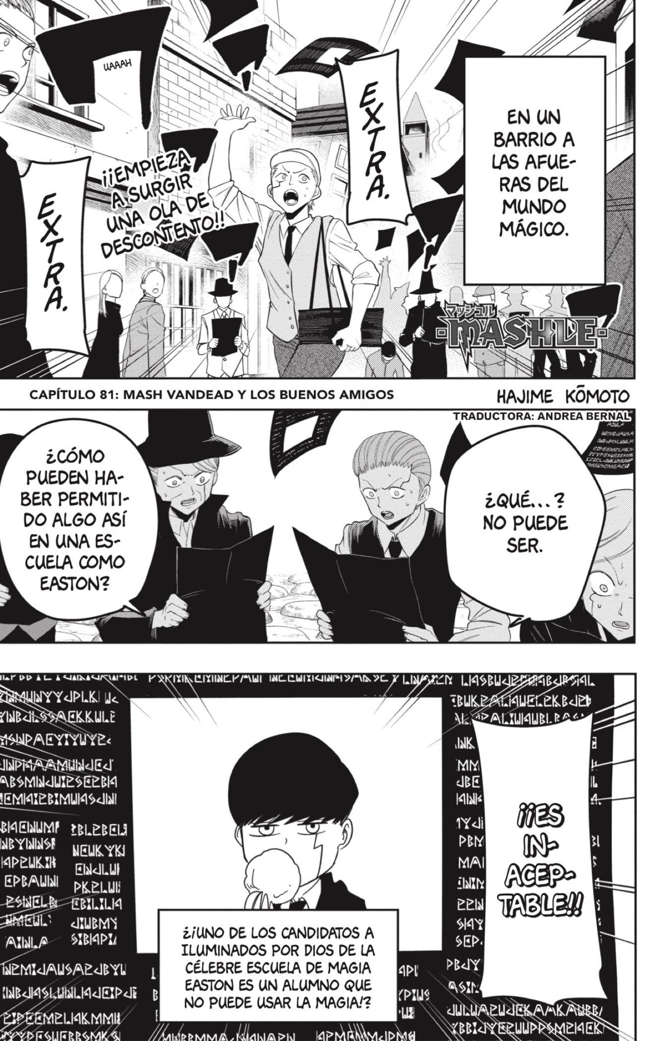 Read Mashle Magic and Muscles ES Manga Online