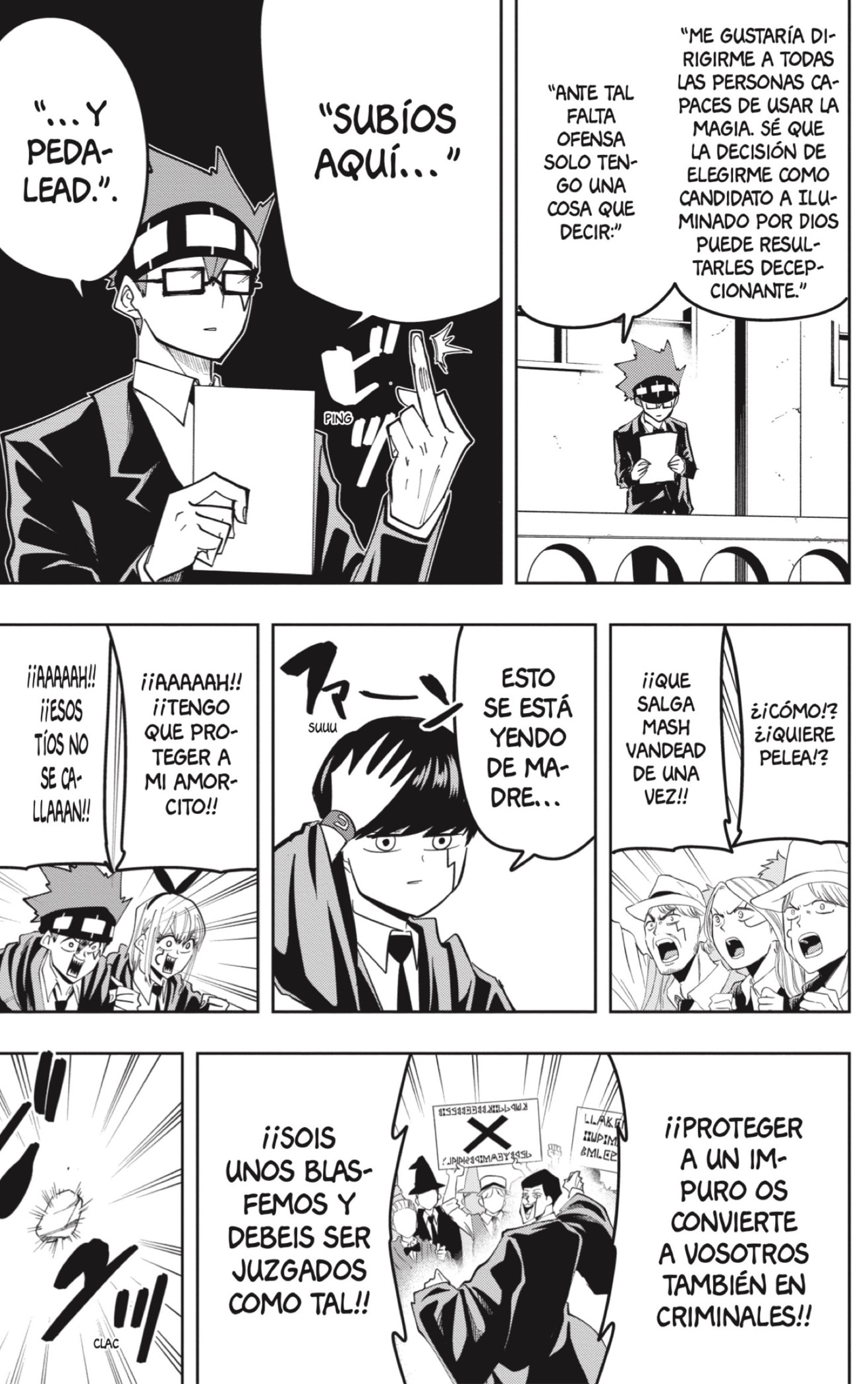 Read Mashle Magic and Muscles ES Manga Online