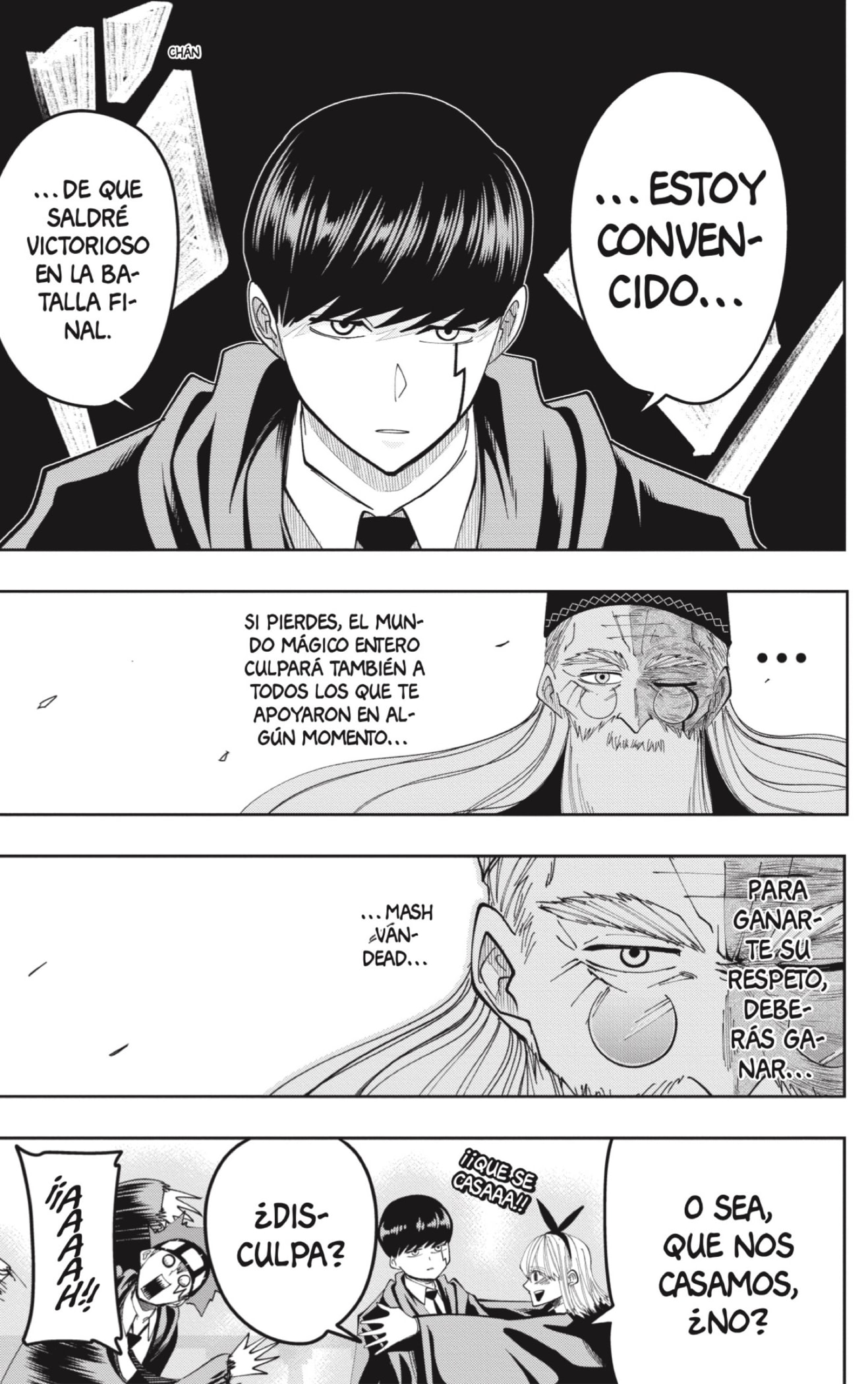 Read Mashle Magic and Muscles ES Manga Online