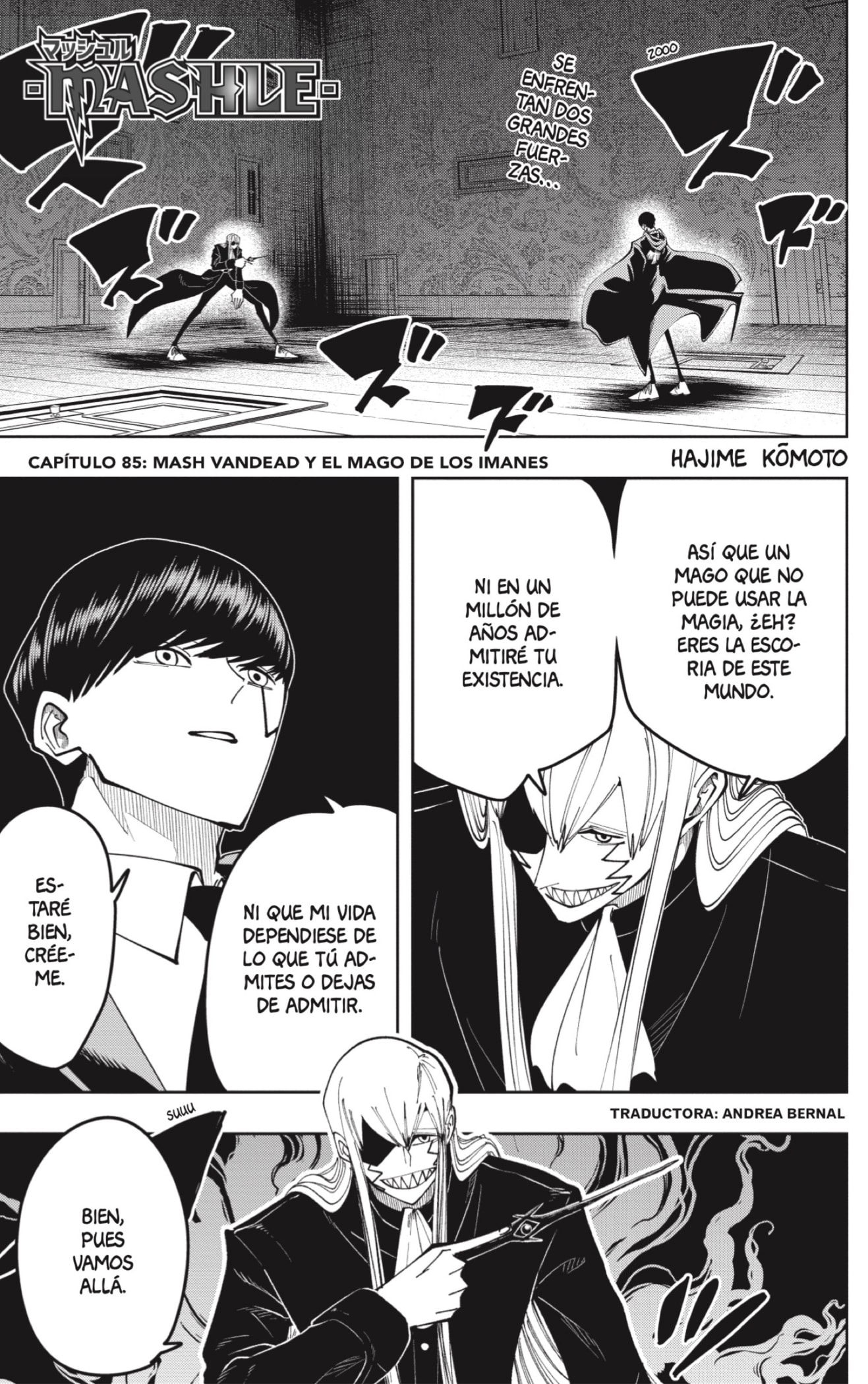 Read Mashle Magic and Muscles ES Manga Online