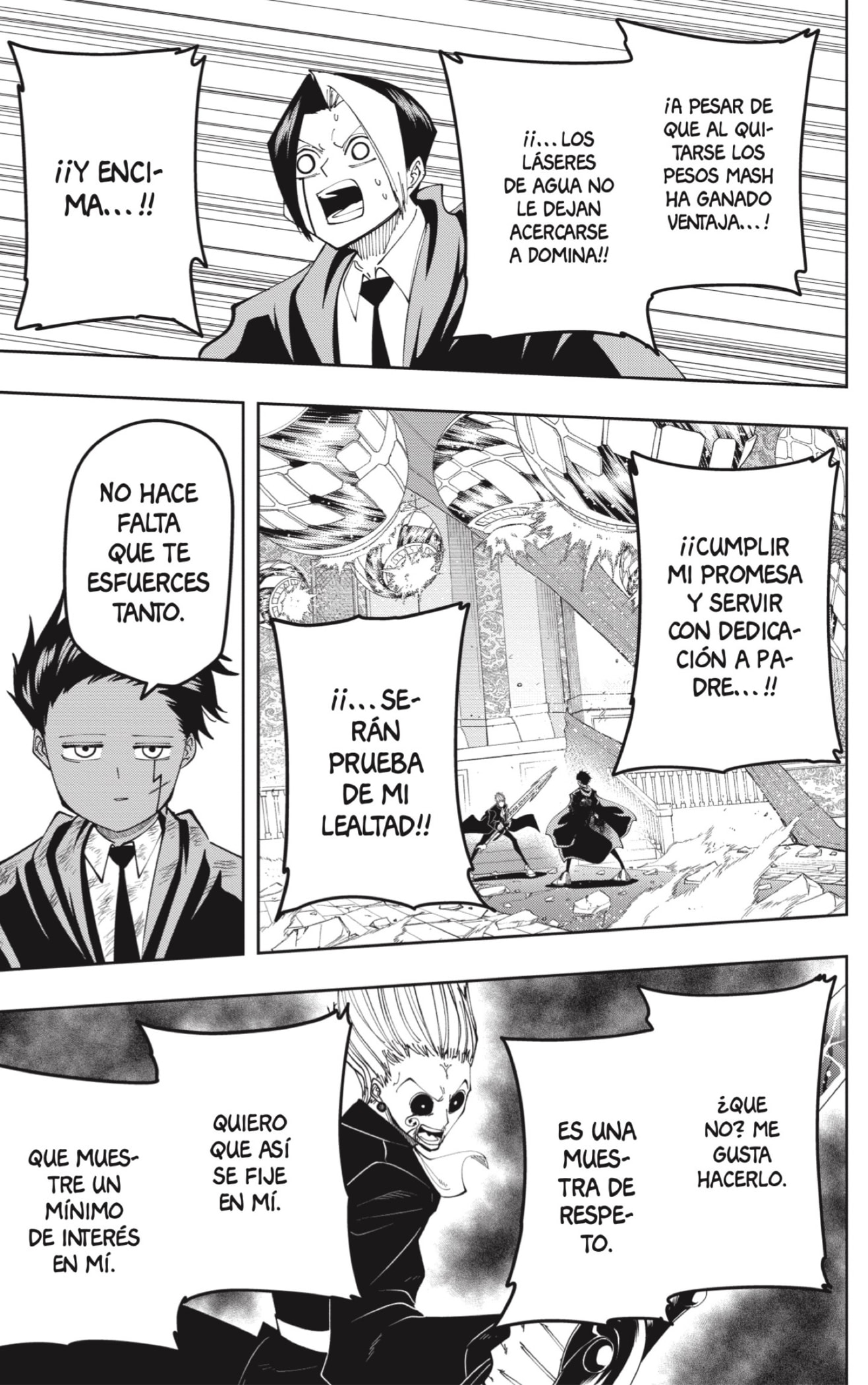 Read Mashle Magic and Muscles ES Manga Online