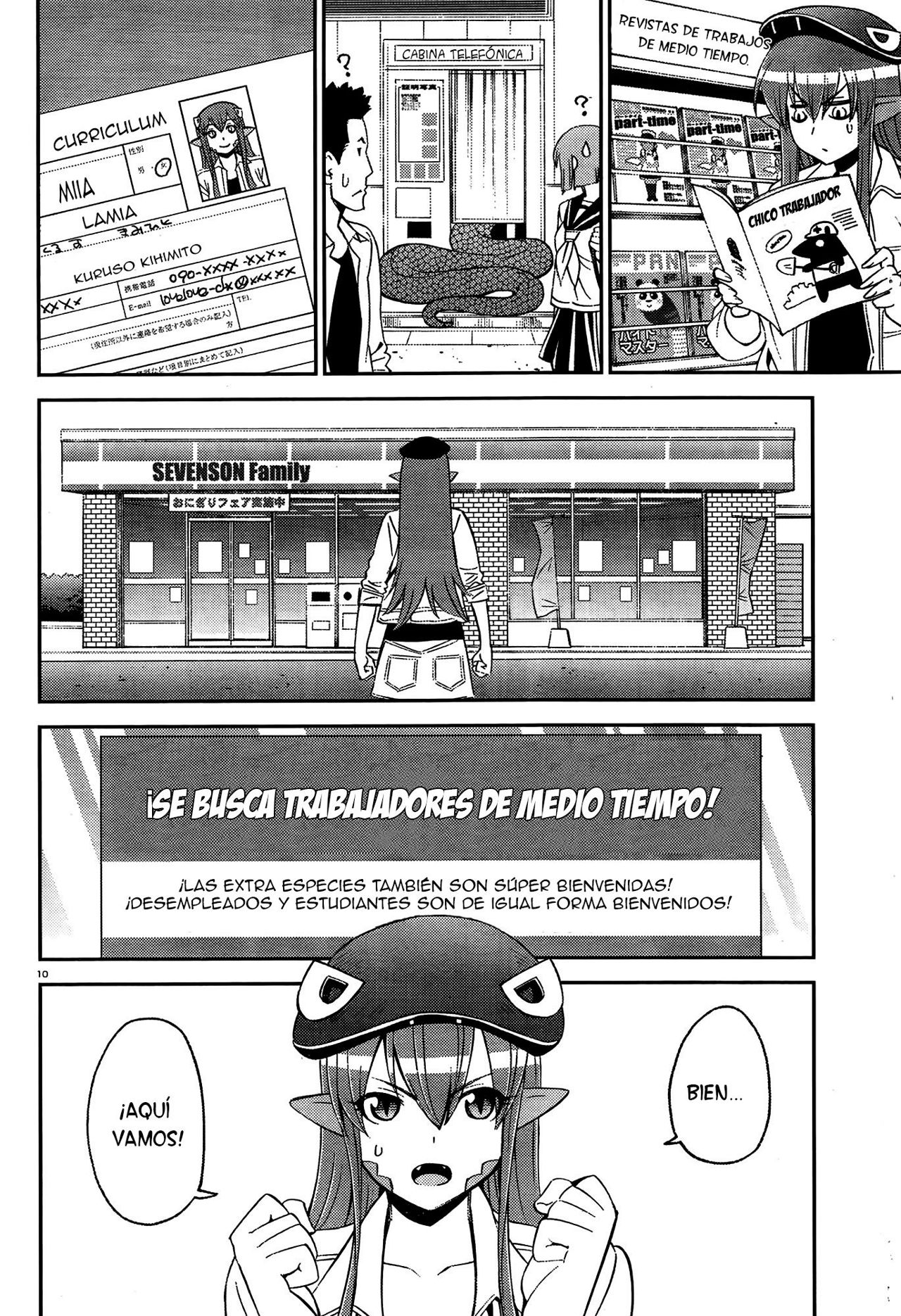 Read Monster Musume Everyday Life with Monster Girls ES Manga Online