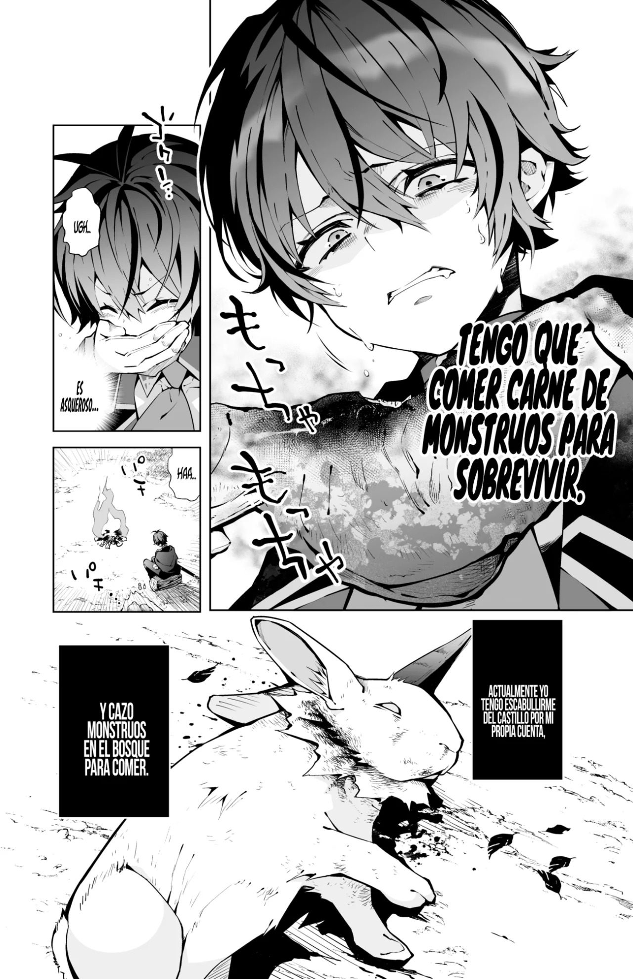 Read Monster no Niku o Kutteitara Oui ni Tsuita Ken ES Manga Online