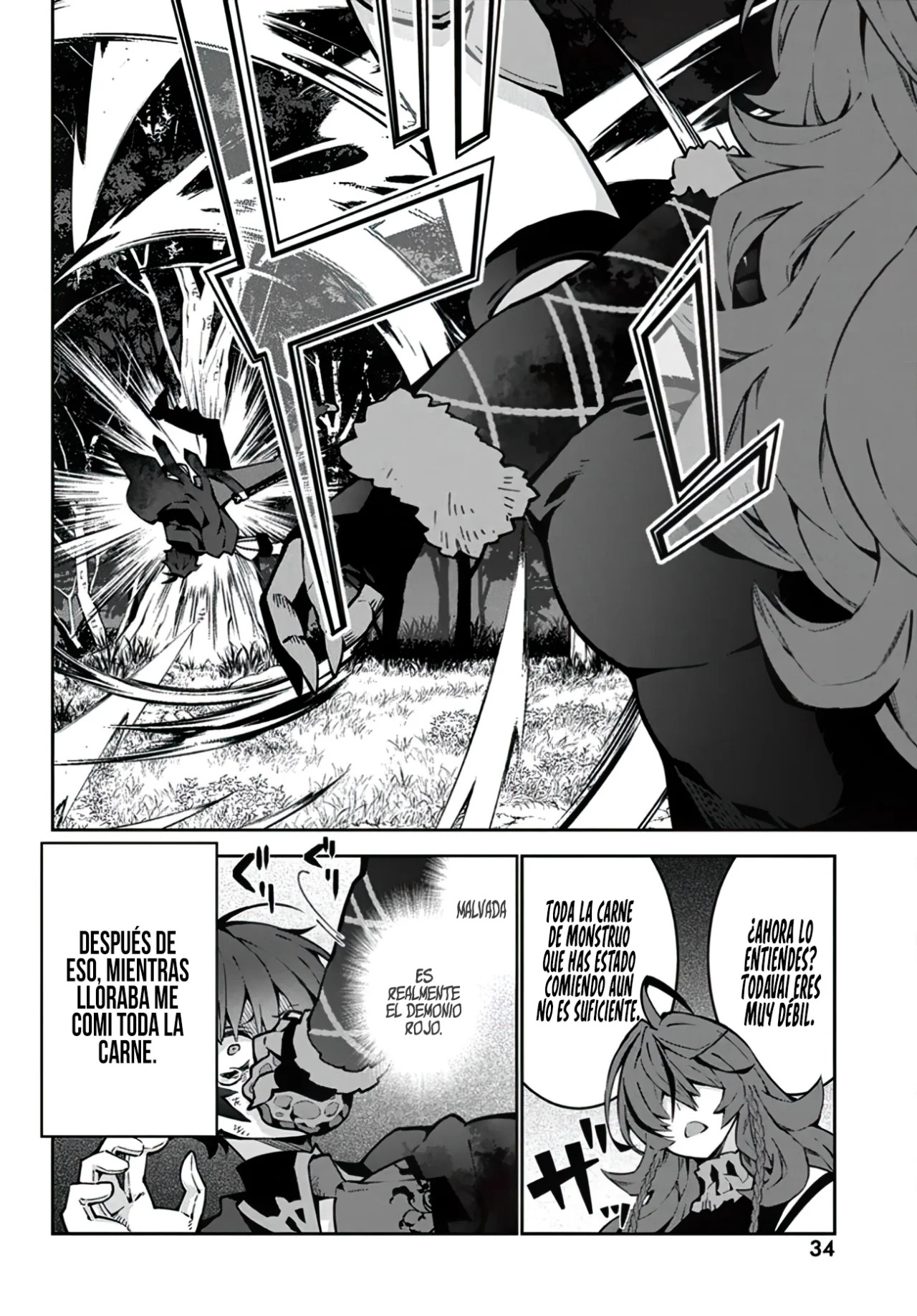 Read Monster no Niku o Kutteitara Oui ni Tsuita Ken ES Manga Online