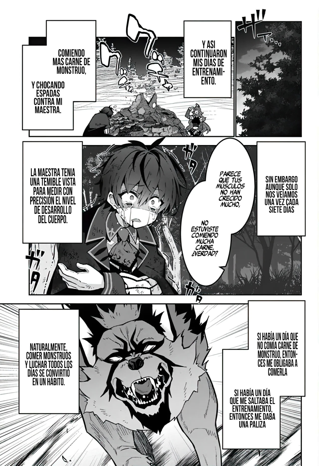 Read Monster no Niku o Kutteitara Oui ni Tsuita Ken ES Manga Online