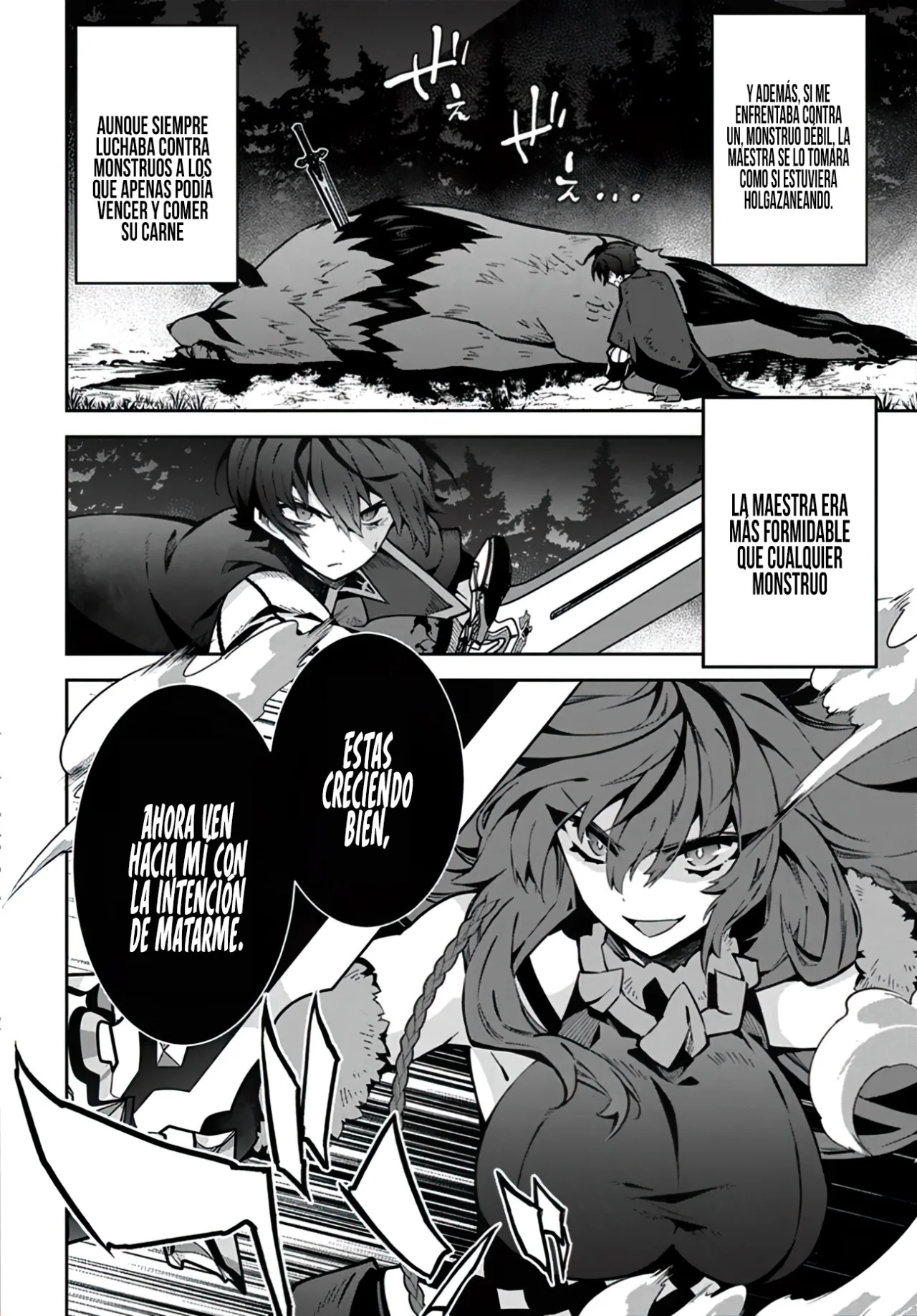 Read Monster no Niku o Kutteitara Oui ni Tsuita Ken ES Manga Online
