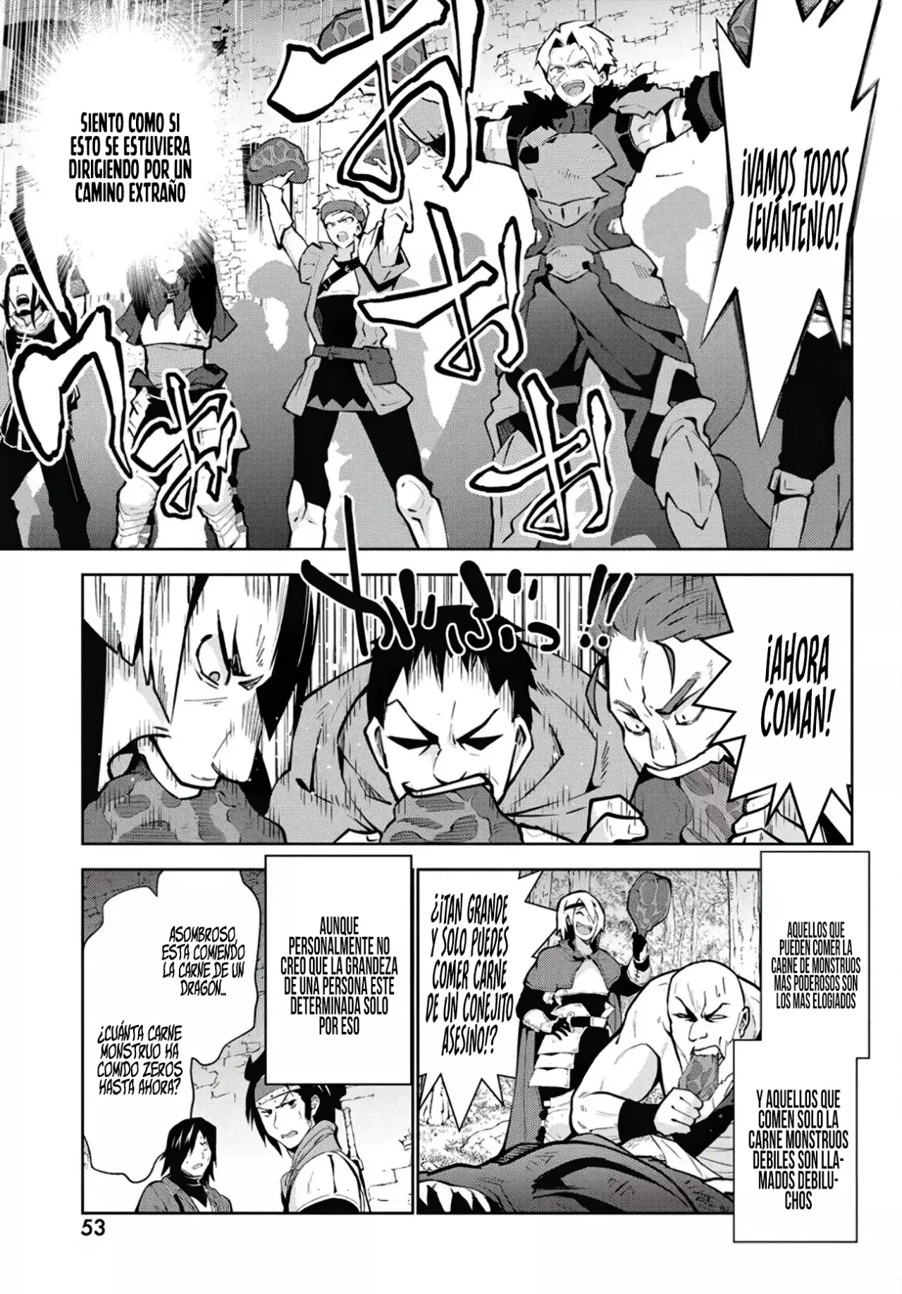 Read Monster no Niku o Kutteitara Oui ni Tsuita Ken ES Manga Online