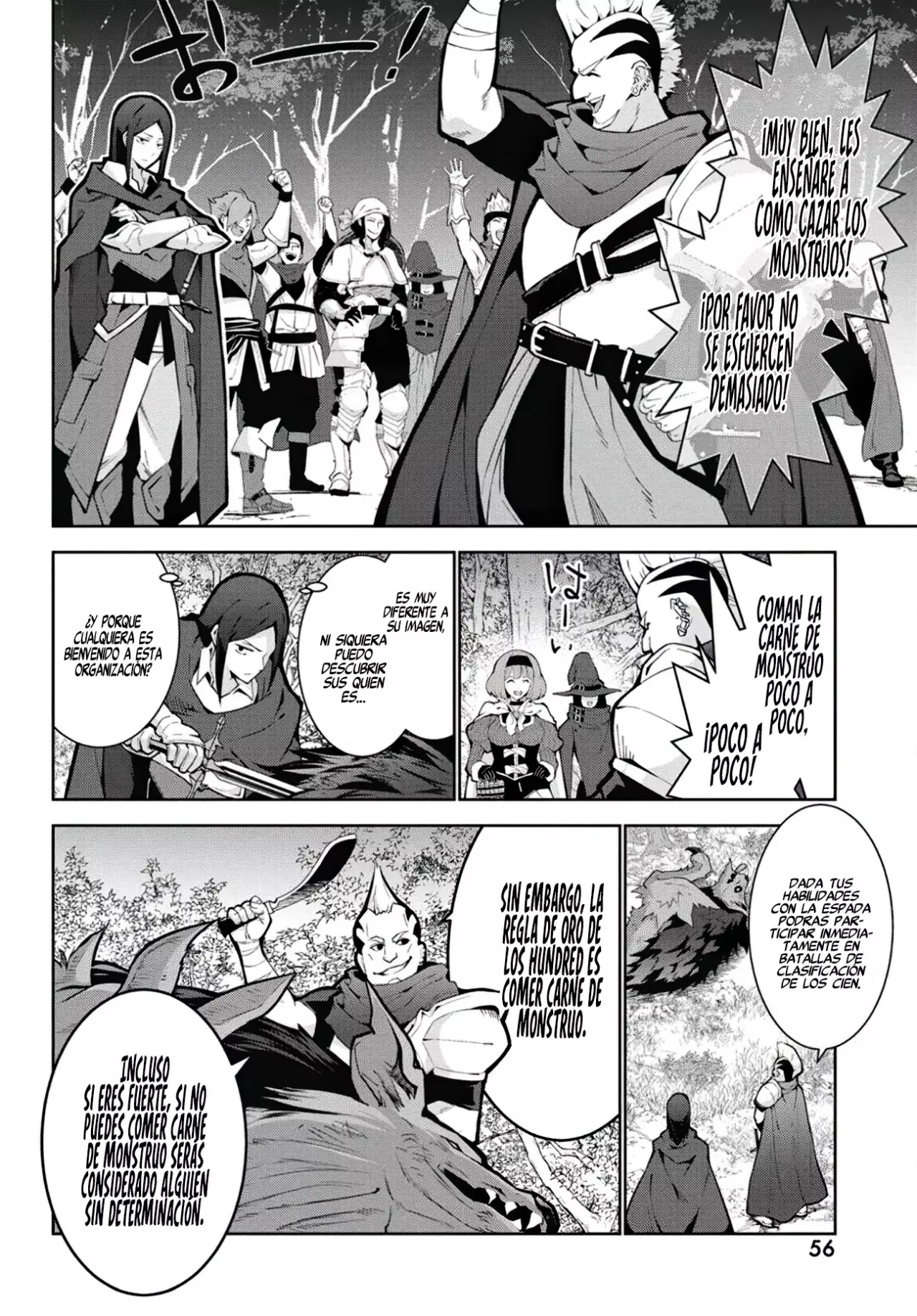 Read Monster no Niku o Kutteitara Oui ni Tsuita Ken ES Manga Online