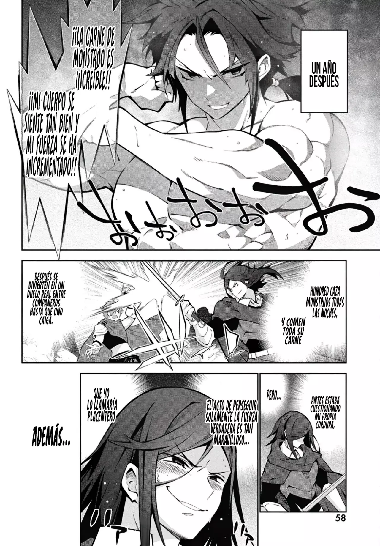 Read Monster no Niku o Kutteitara Oui ni Tsuita Ken ES Manga Online