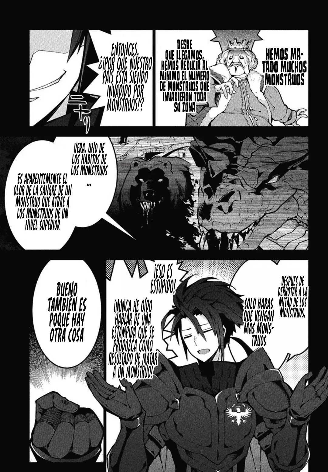 Read Monster no Niku o Kutteitara Oui ni Tsuita Ken ES Manga Online