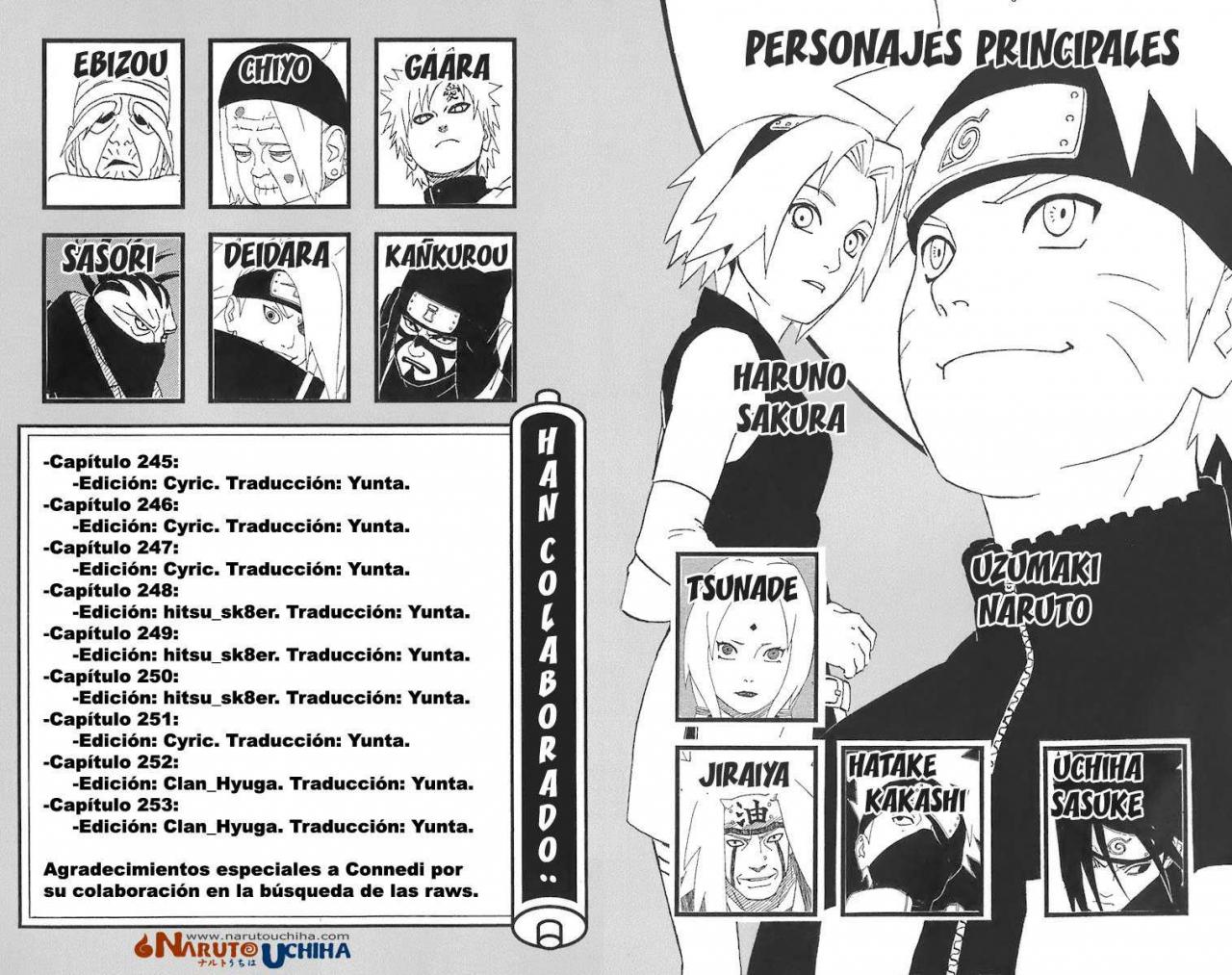 Read Naruto ES Manga Online
