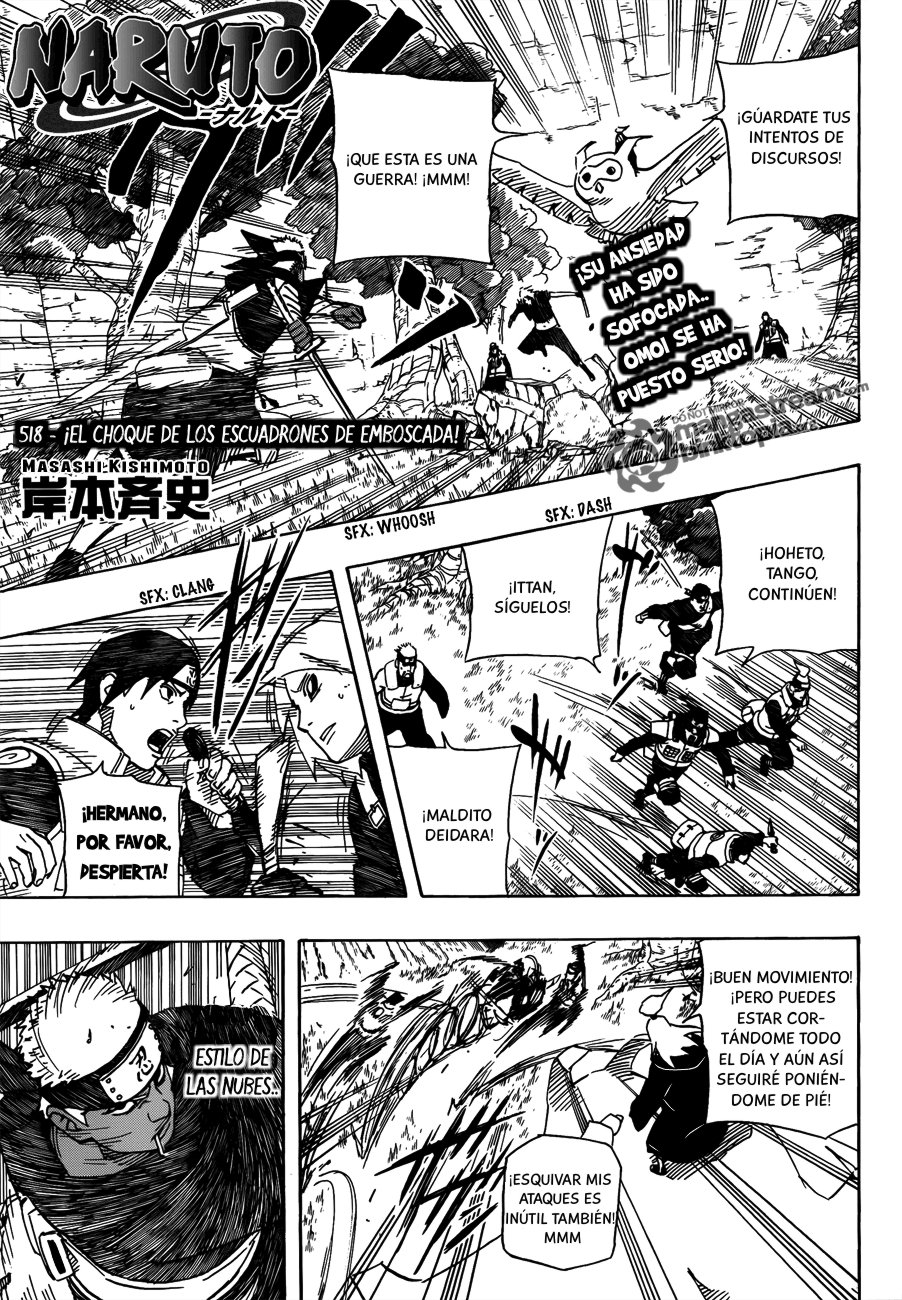 Read Naruto ES Manga Online
