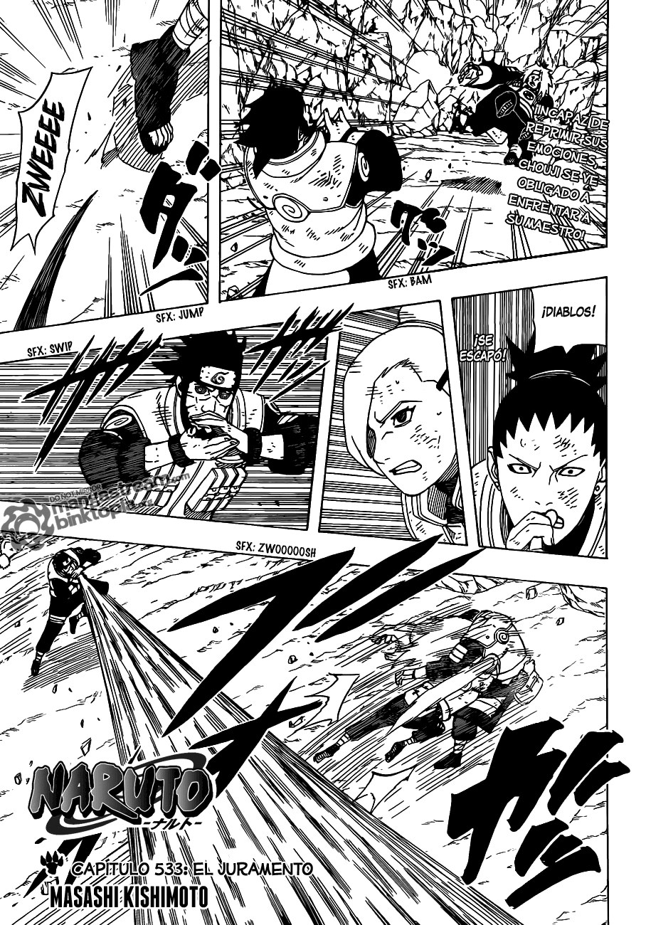 Read Naruto ES Manga Online