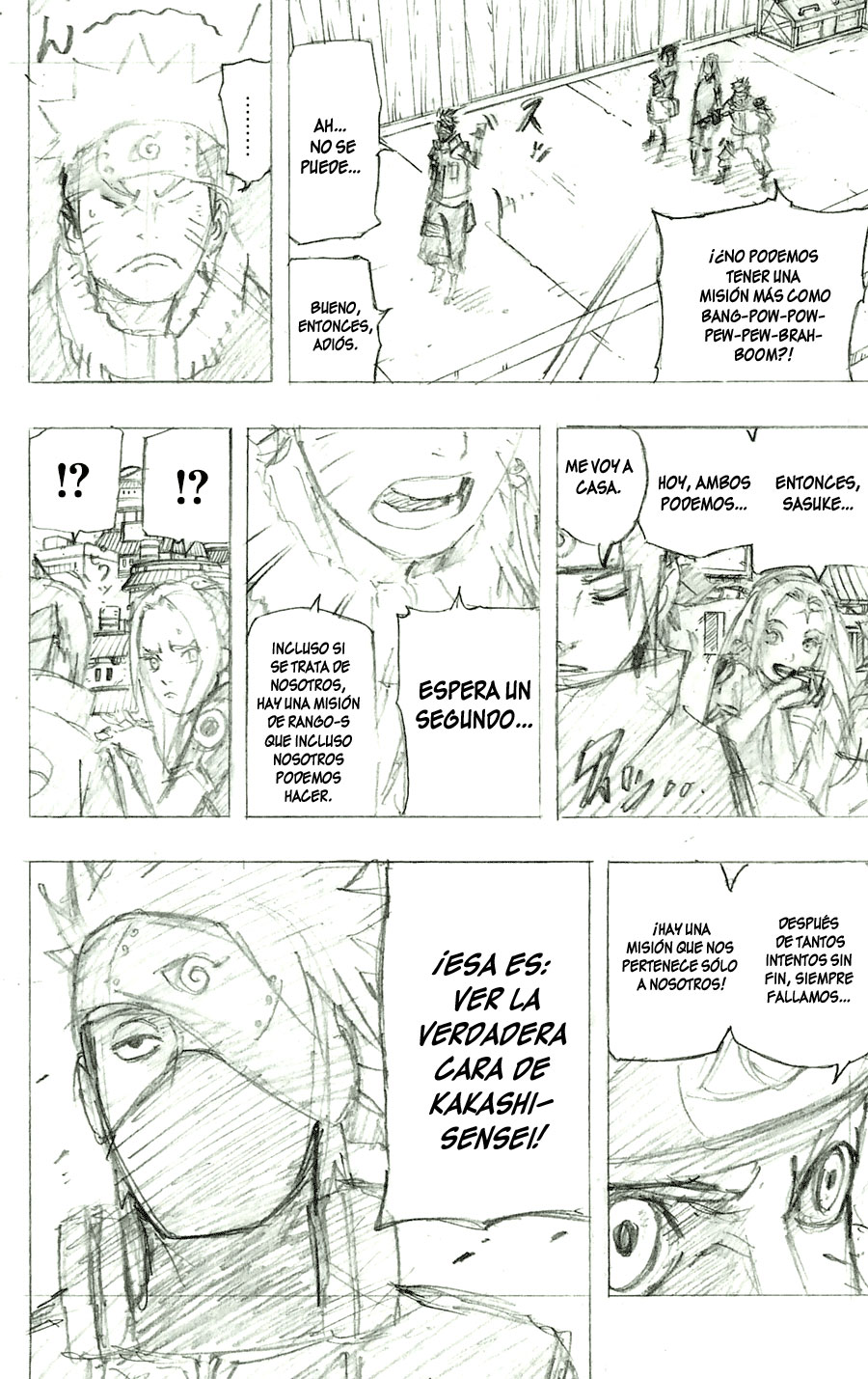 Read Naruto ES Manga Online