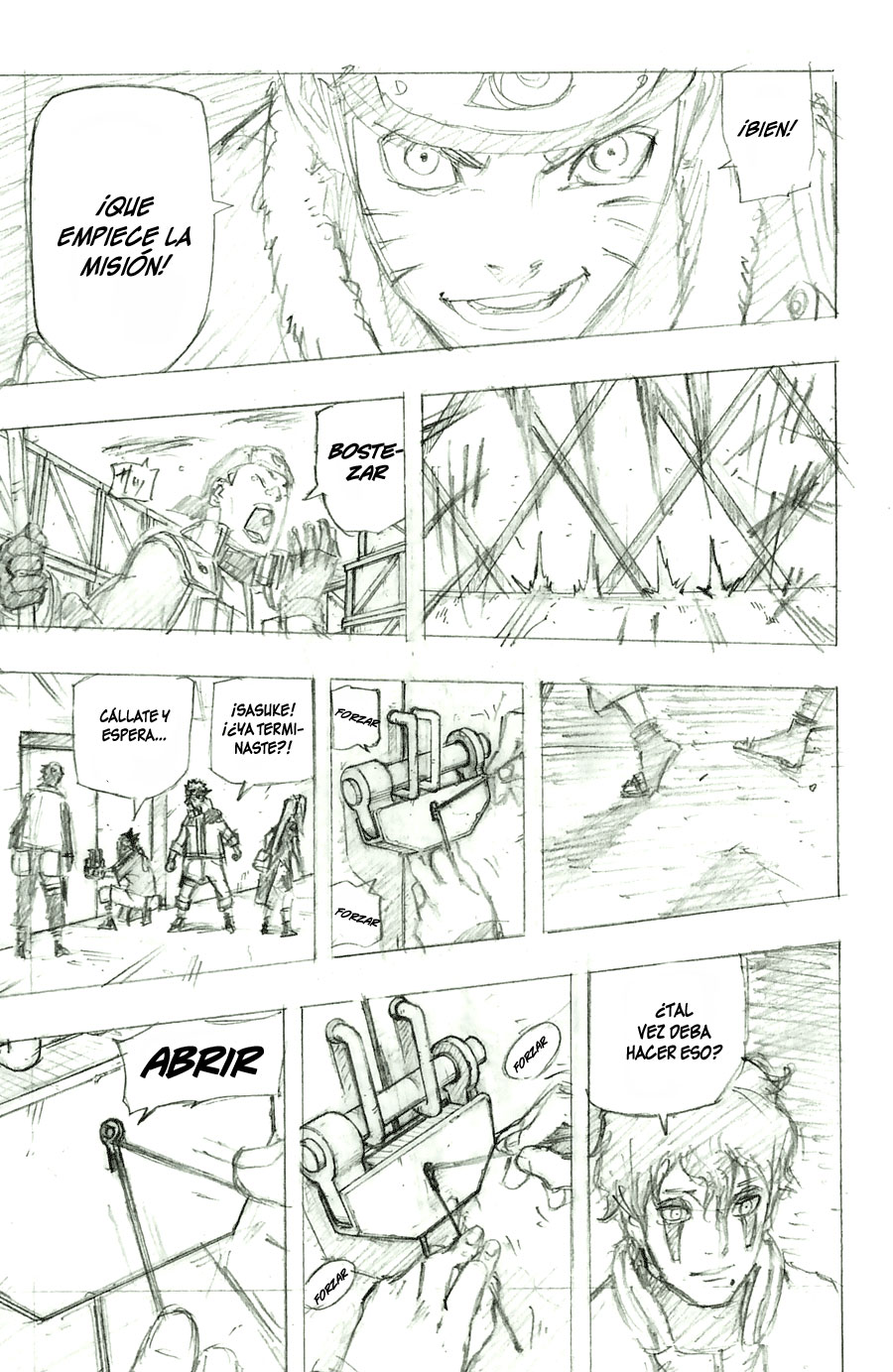 Read Naruto ES Manga Online