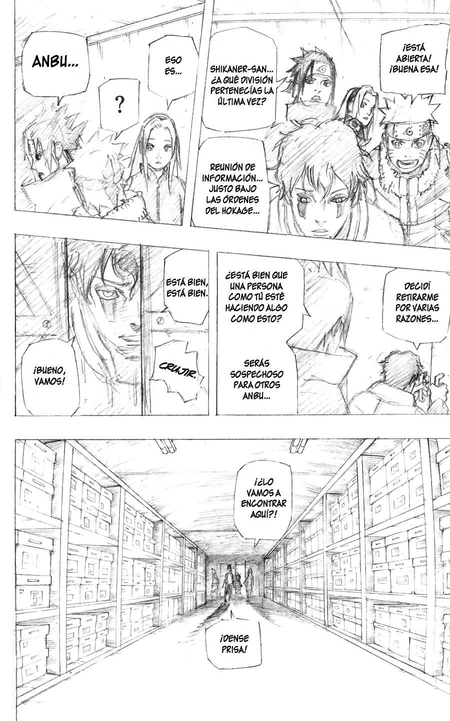 Read Naruto ES Manga Online
