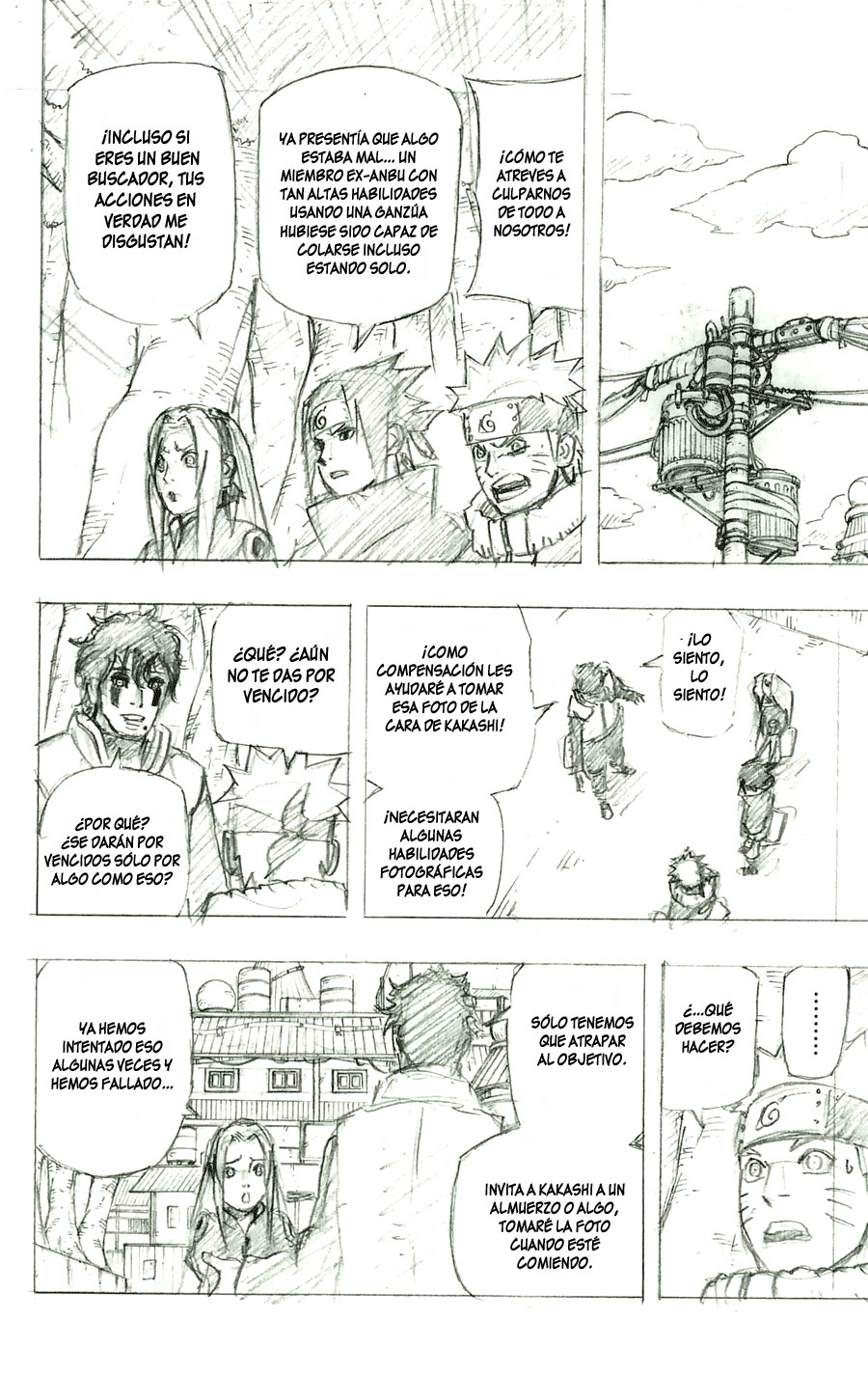 Read Naruto ES Manga Online