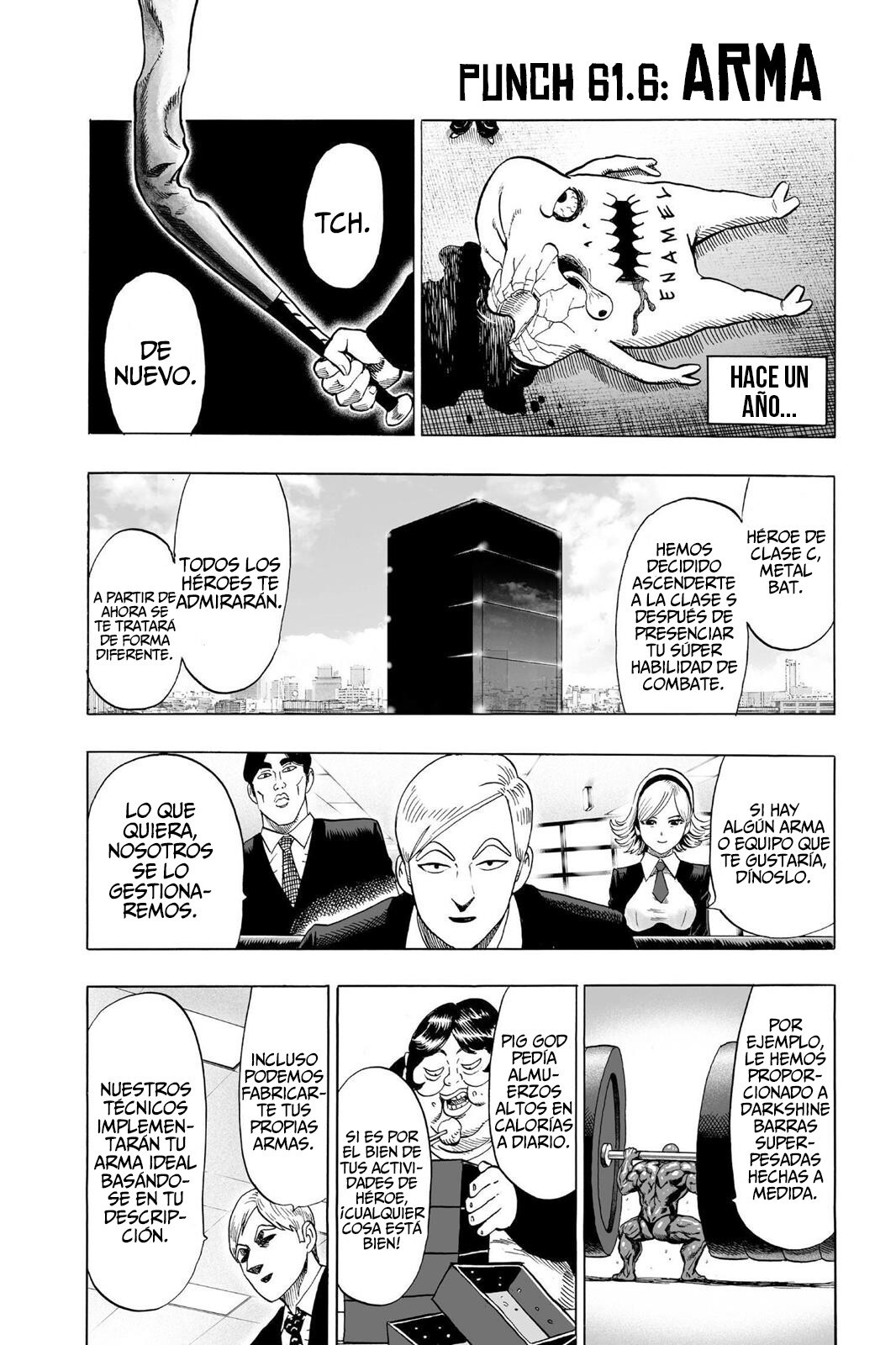 Read One Punch-Man ES Manga Online