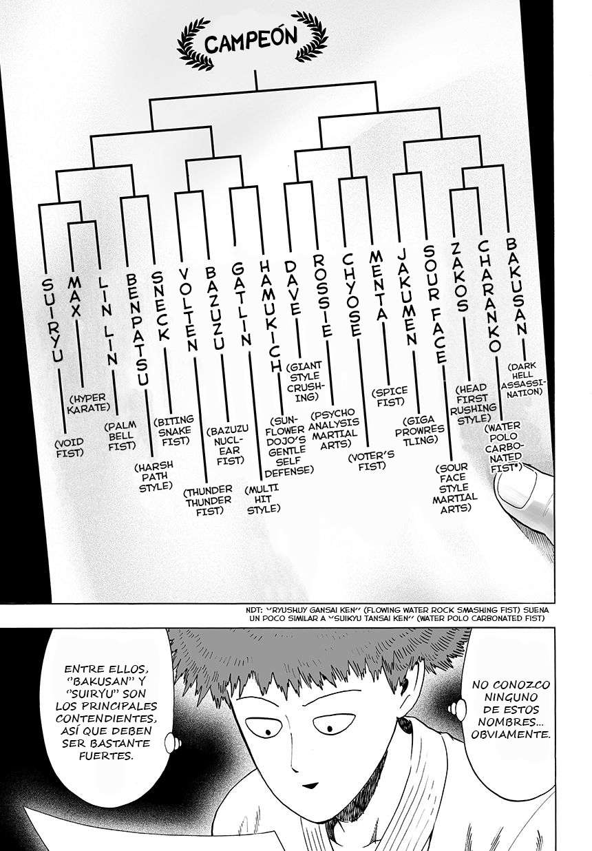 Read One Punch-Man ES Manga Online