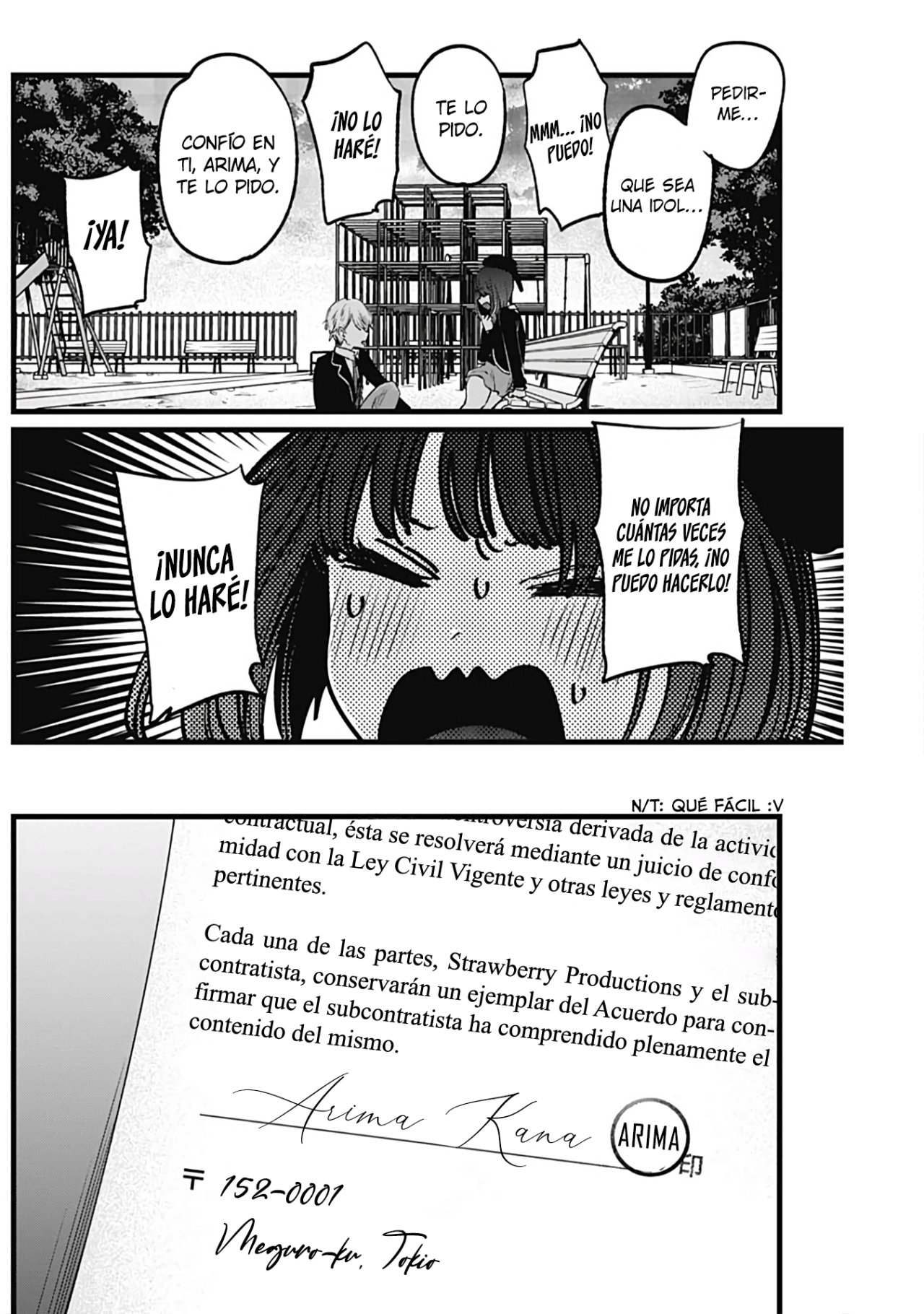 Read Oshi No Ko ES Manga Online