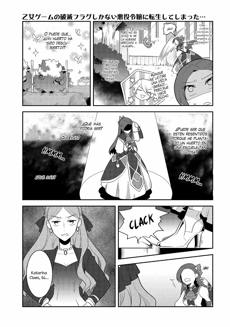 Read Otome Game no Hametsu Flag ES Manga Online
