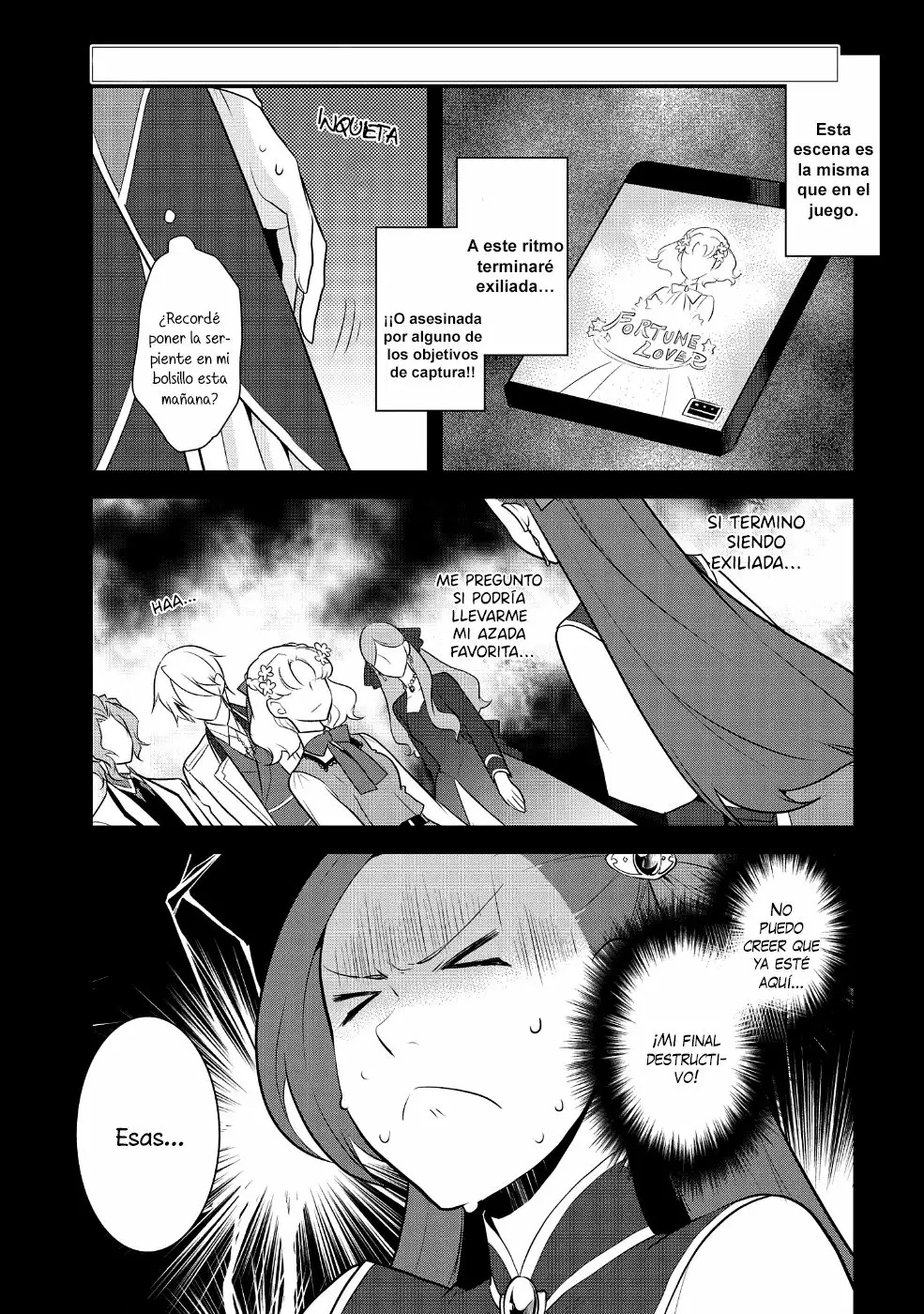 Read Otome Game no Hametsu Flag ES Manga Online