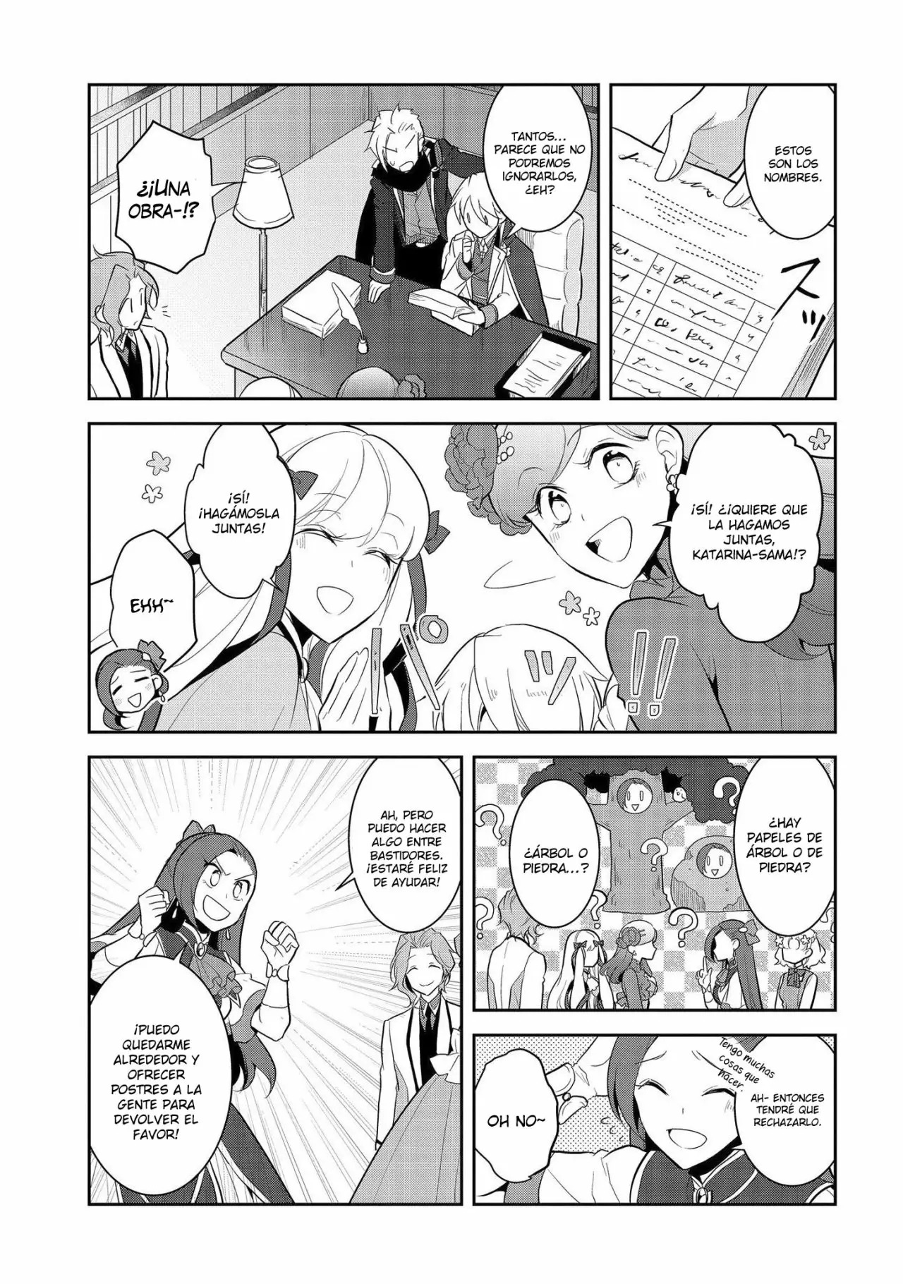 Read Otome Game no Hametsu Flag ES Manga Online