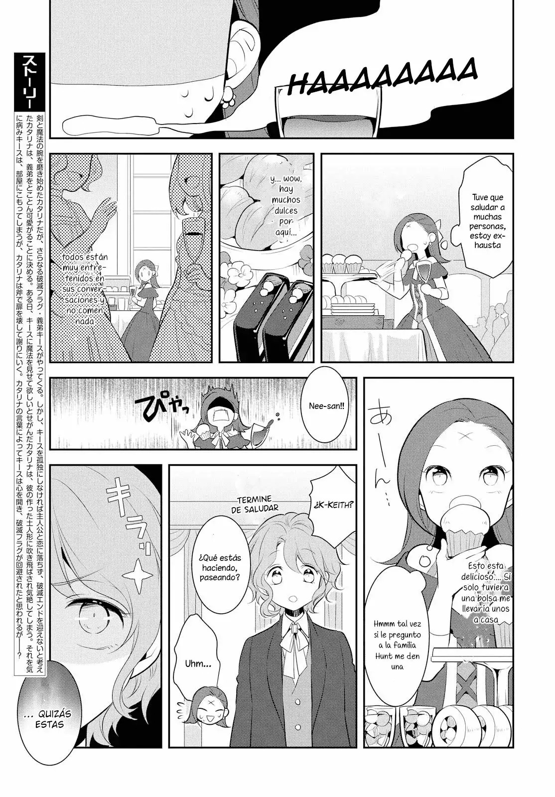 Read Otome Game no Hametsu Flag ES Manga Online