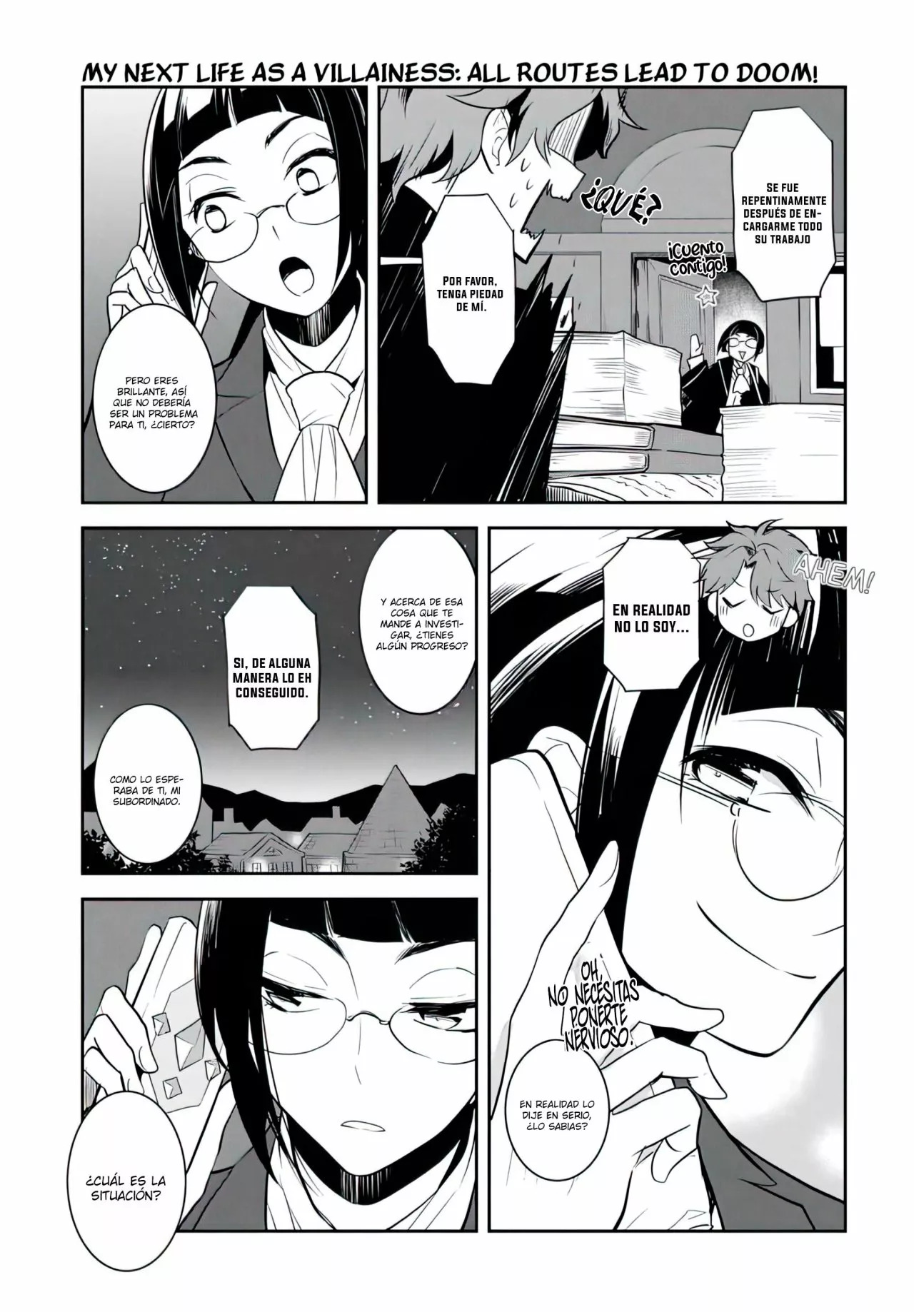 Read Otome Game no Hametsu Flag ES Manga Online