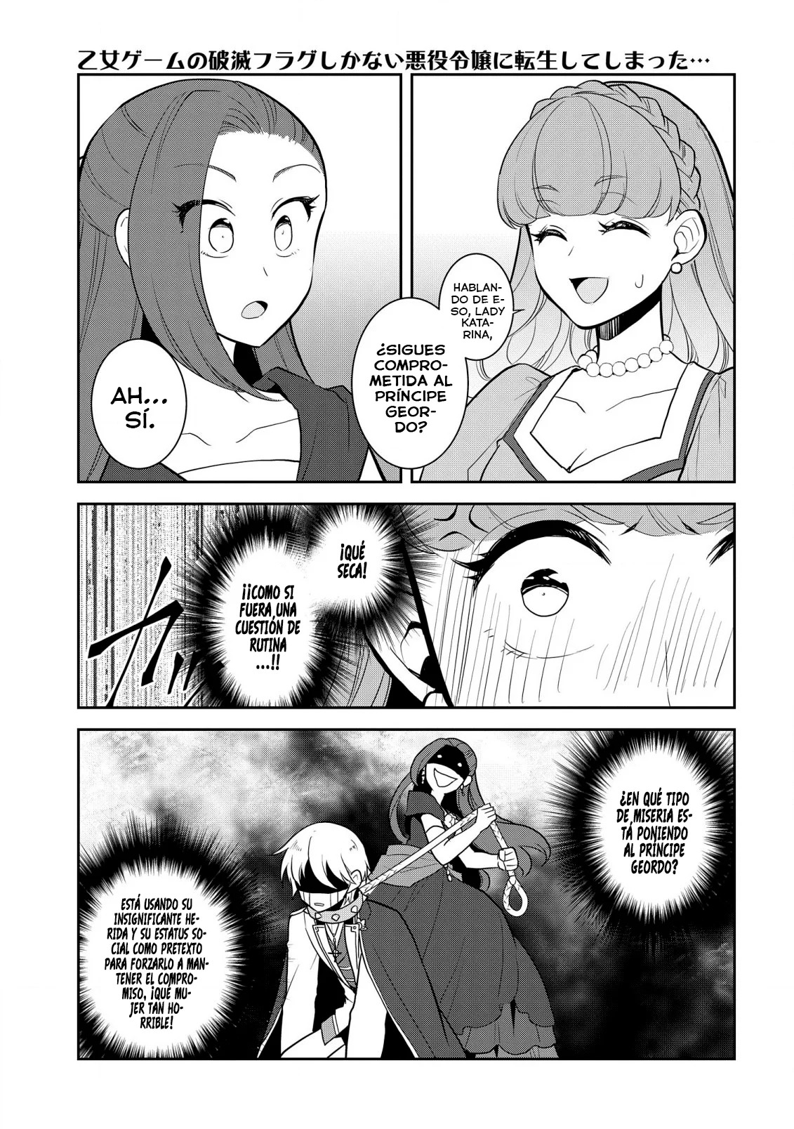 Read Otome Game no Hametsu Flag ES Manga Online